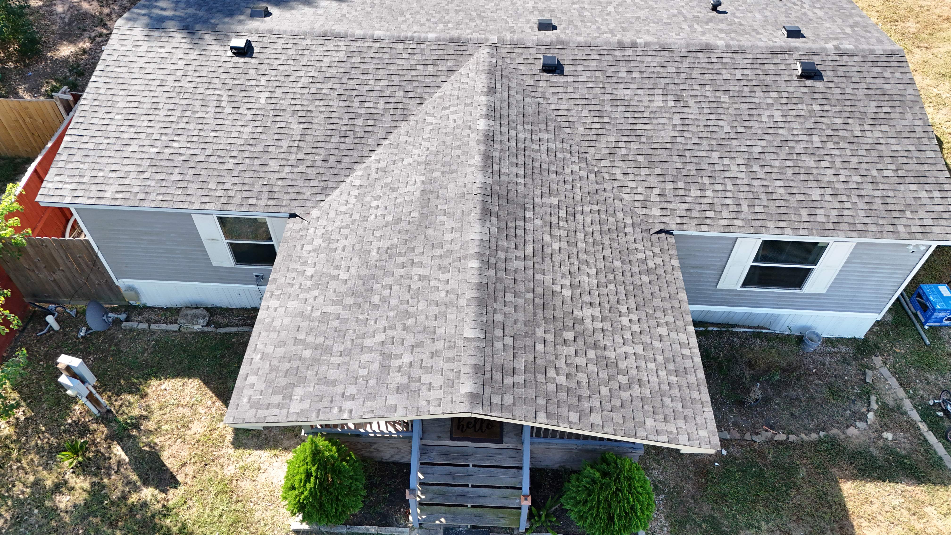 Roof Replacement with Deck Repairs & Flat-Roof Section — Conroe, TX by PL Roofing & SB Roofing, LLC.