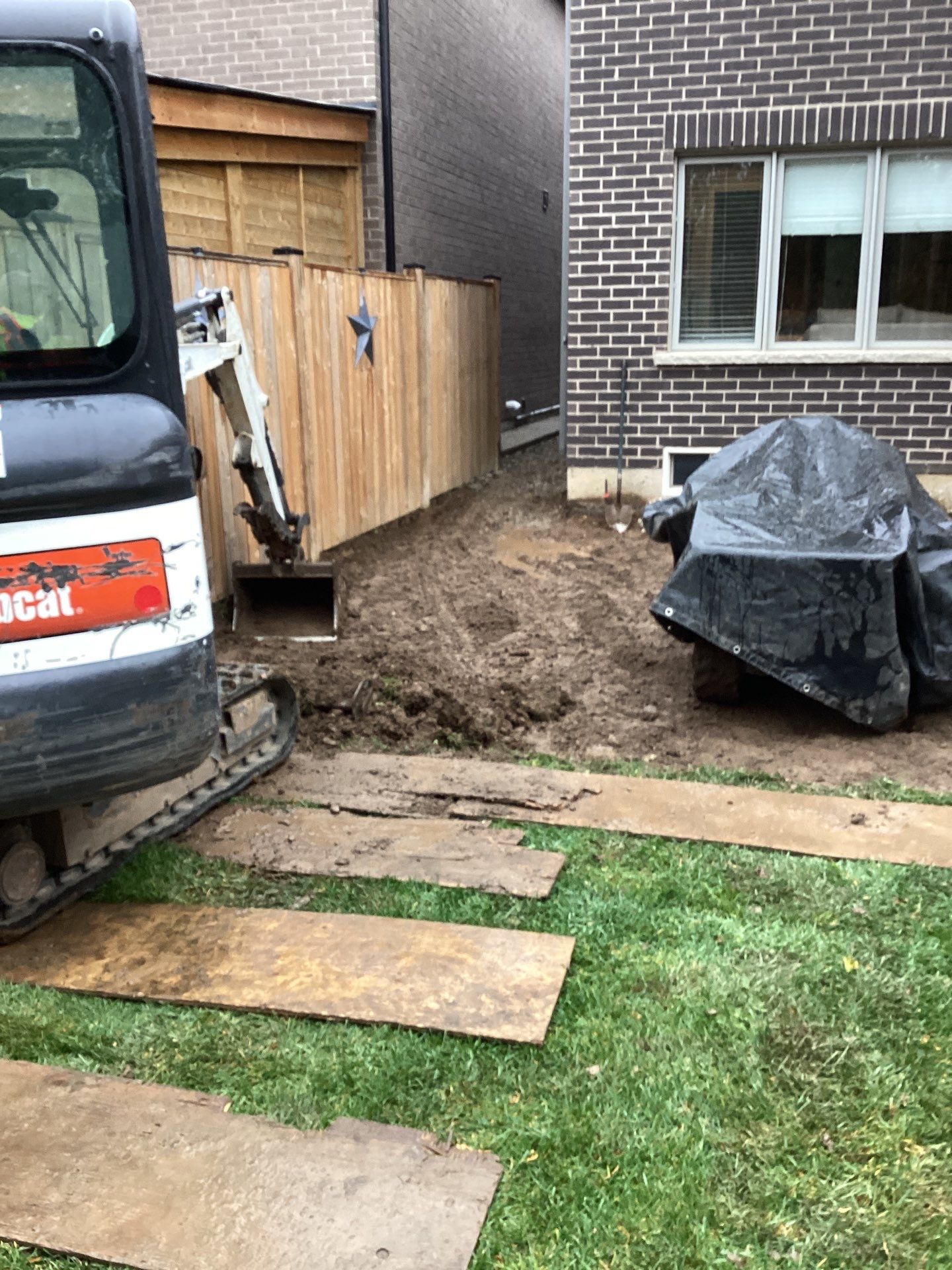 Front Entrance & Lounge Patio by Soares Landscaping