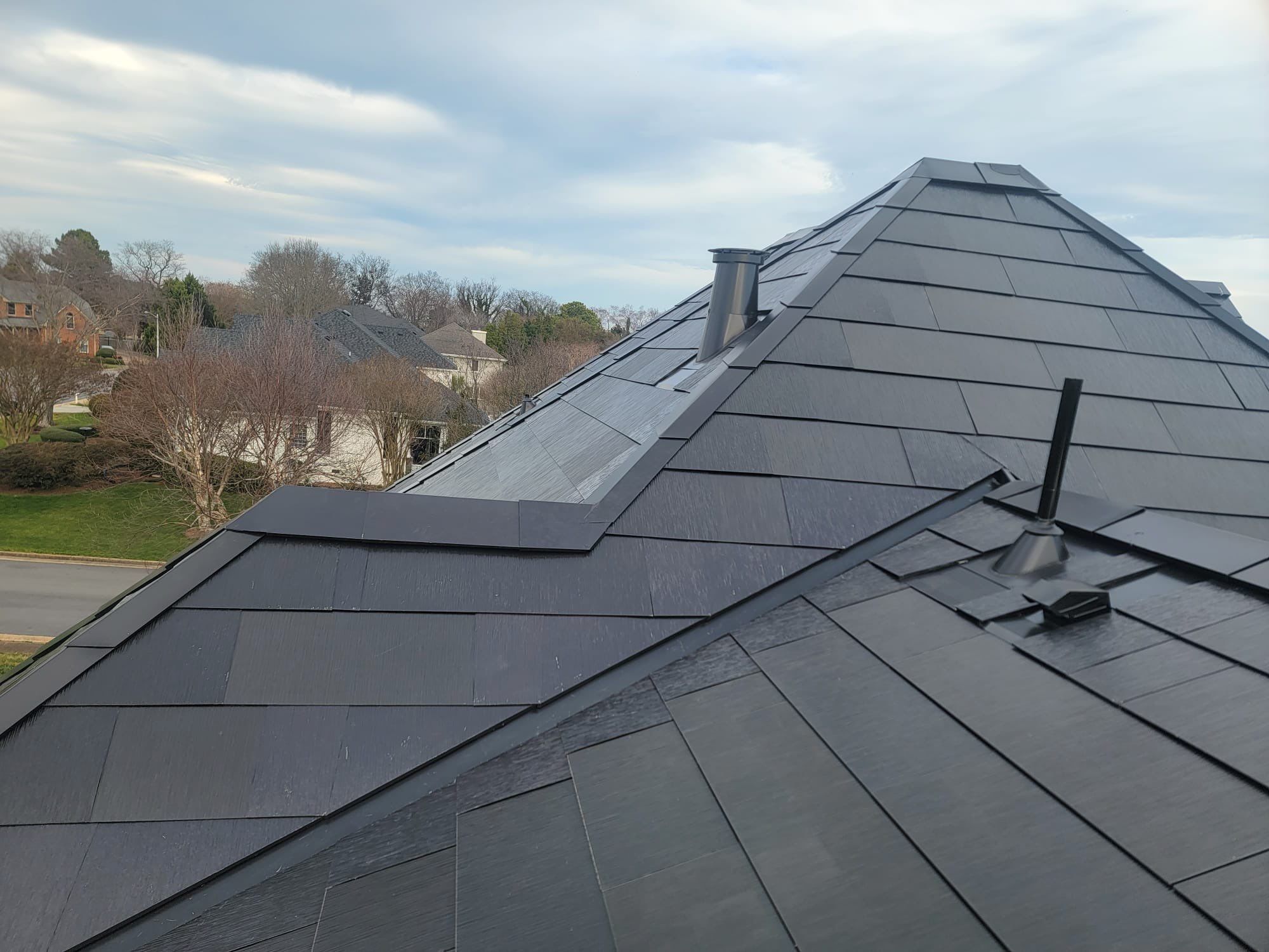 Tesla Solar Roof in Virginia Beach by American Home Contractors