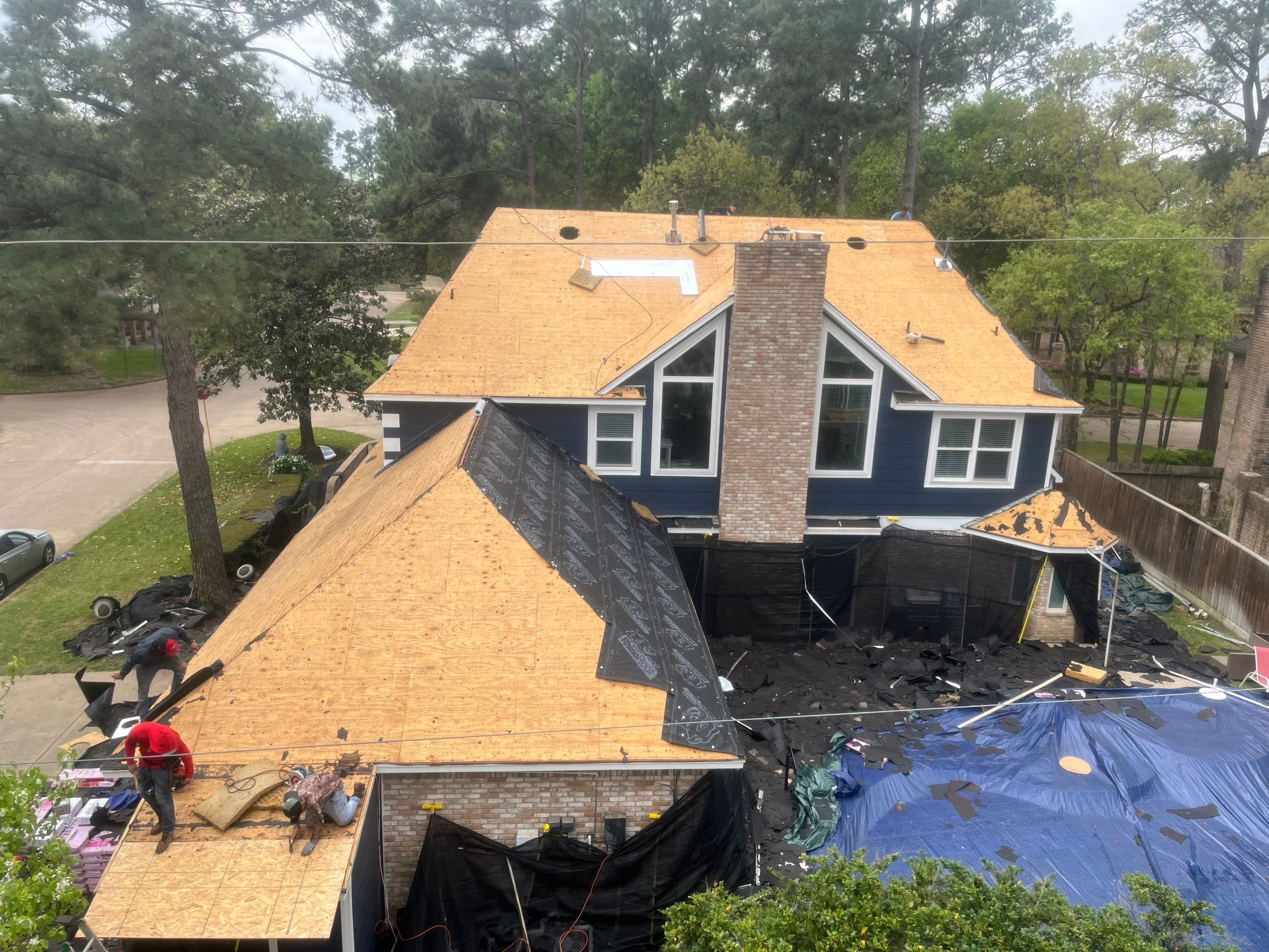 Residential Roofing Installation using Owen's Corning in Champions, Tx by Roof Concepts Construction