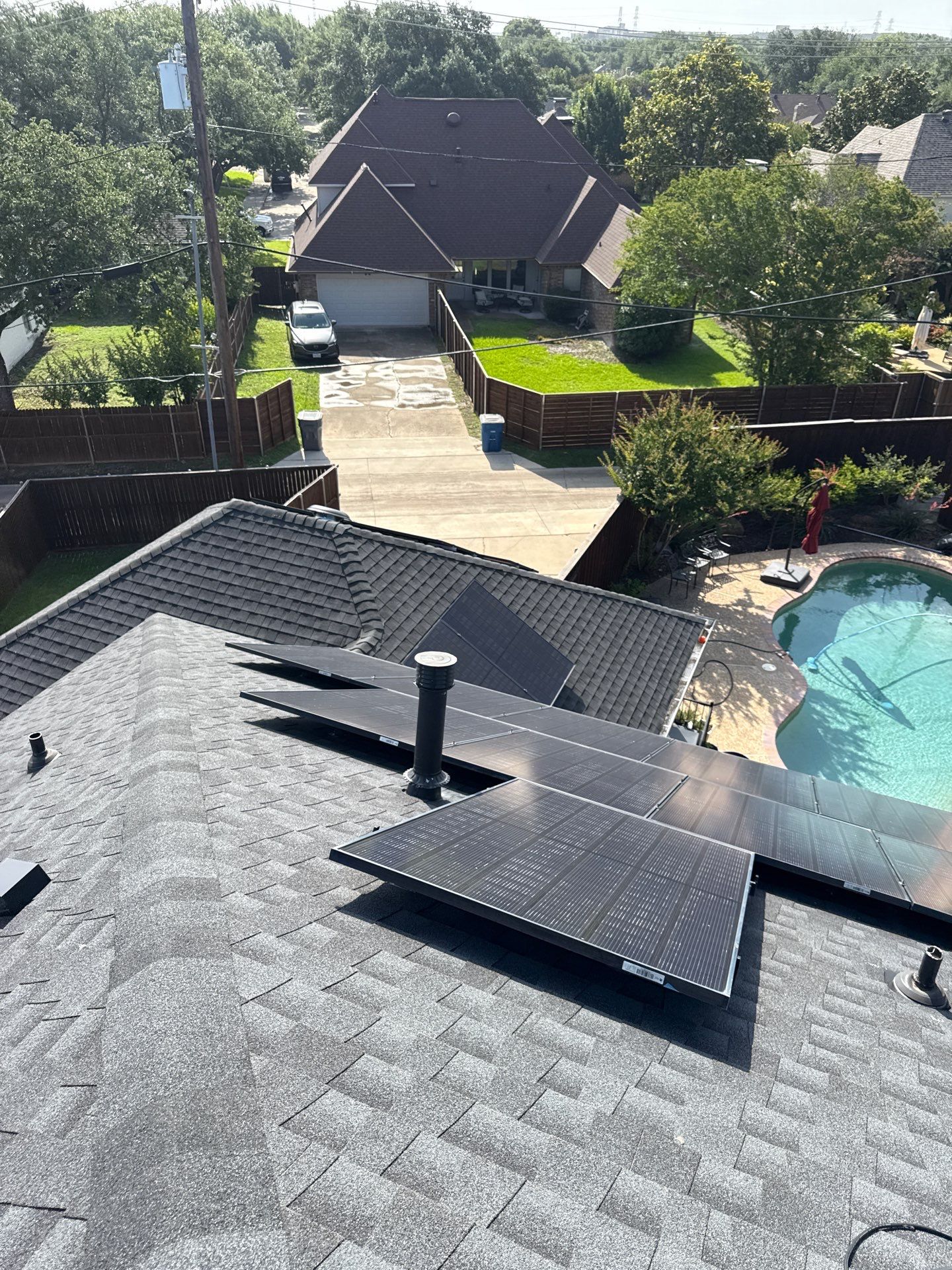 Project in Dallas by Zeus Exteriors