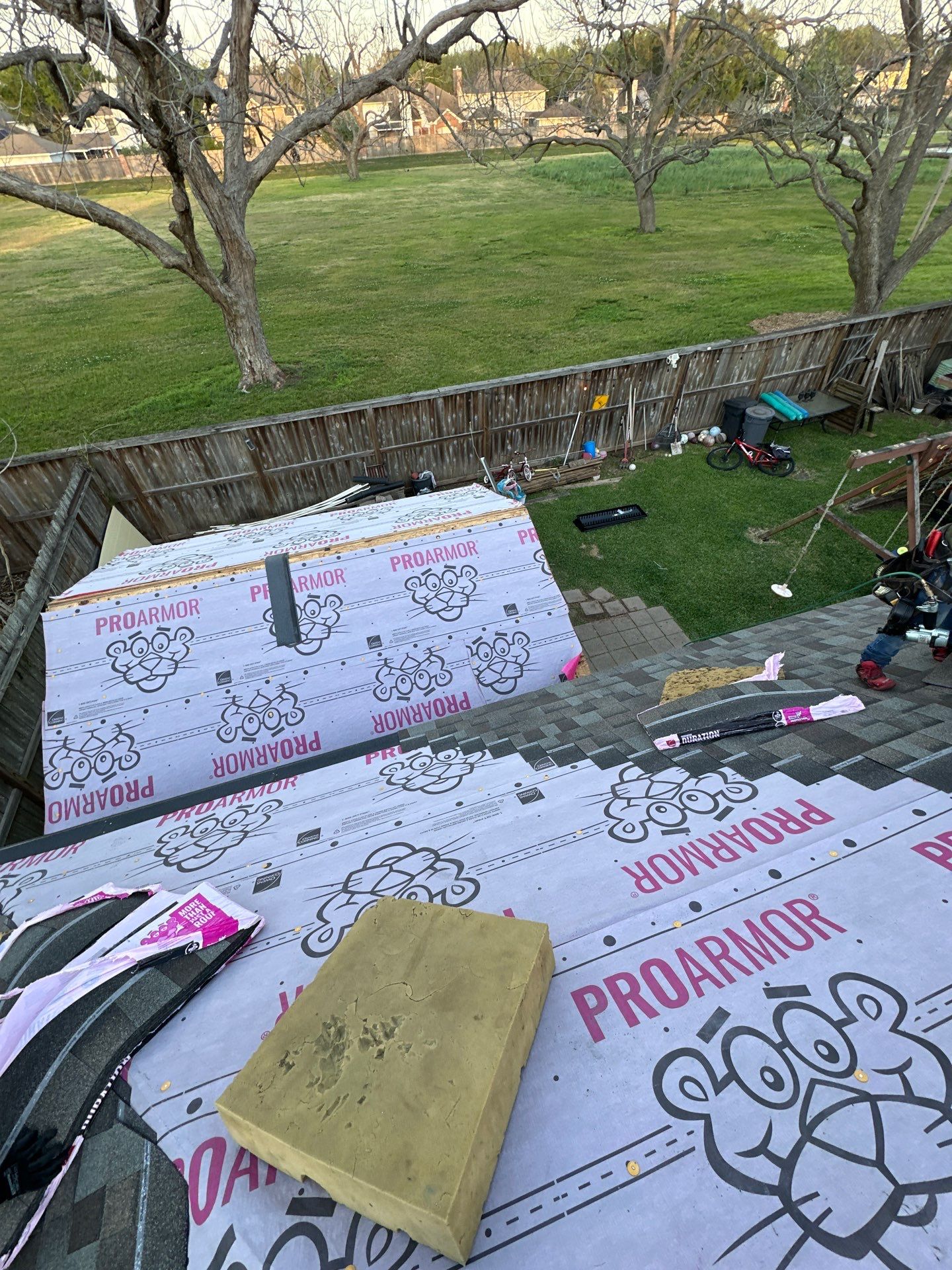 Project in Sugar Land by Motion Roofing