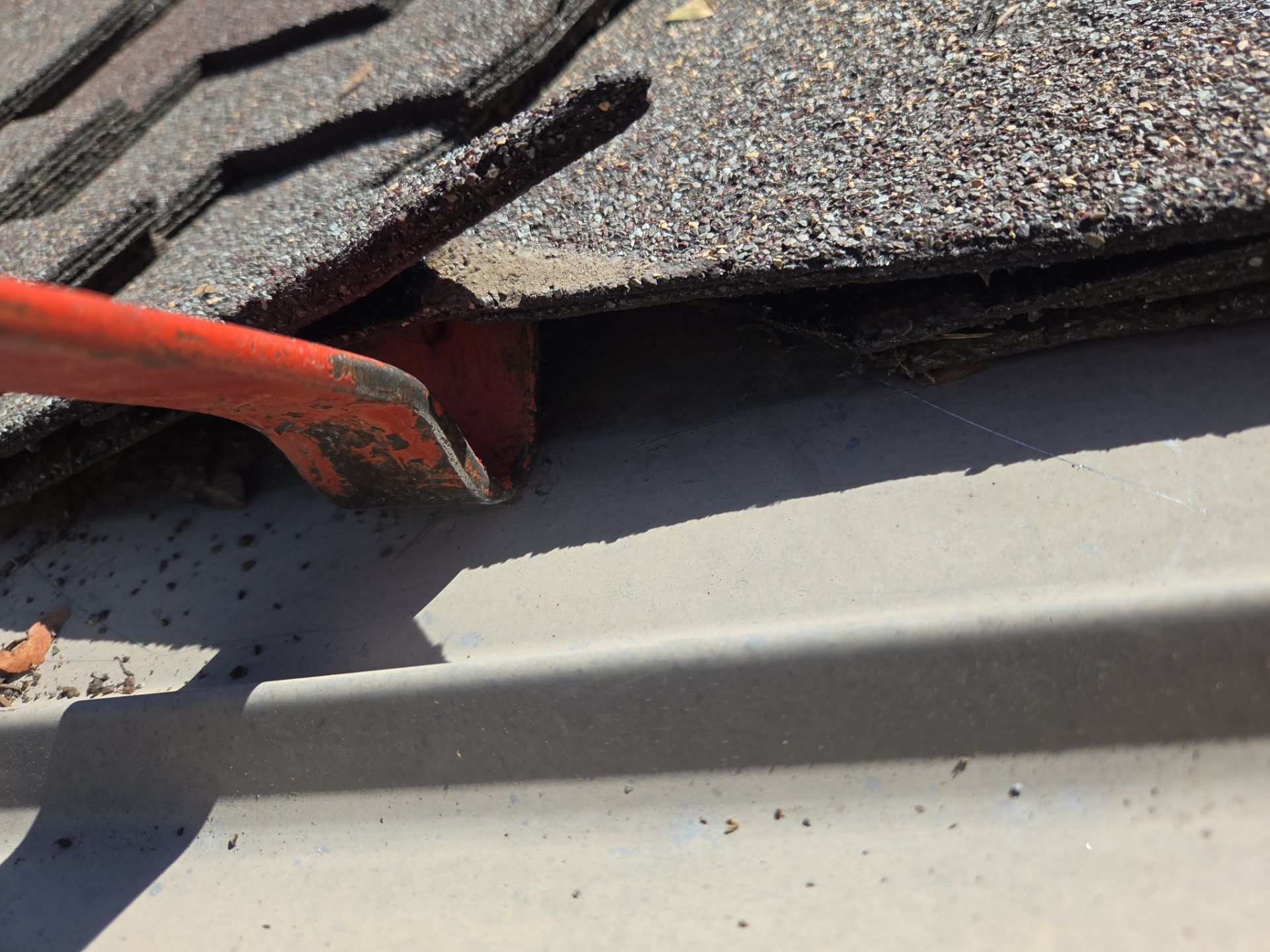 Valley leak repair by RTP Roofing Company