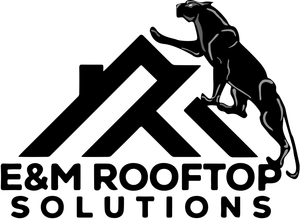Logo for E & M Rooftop Solutions