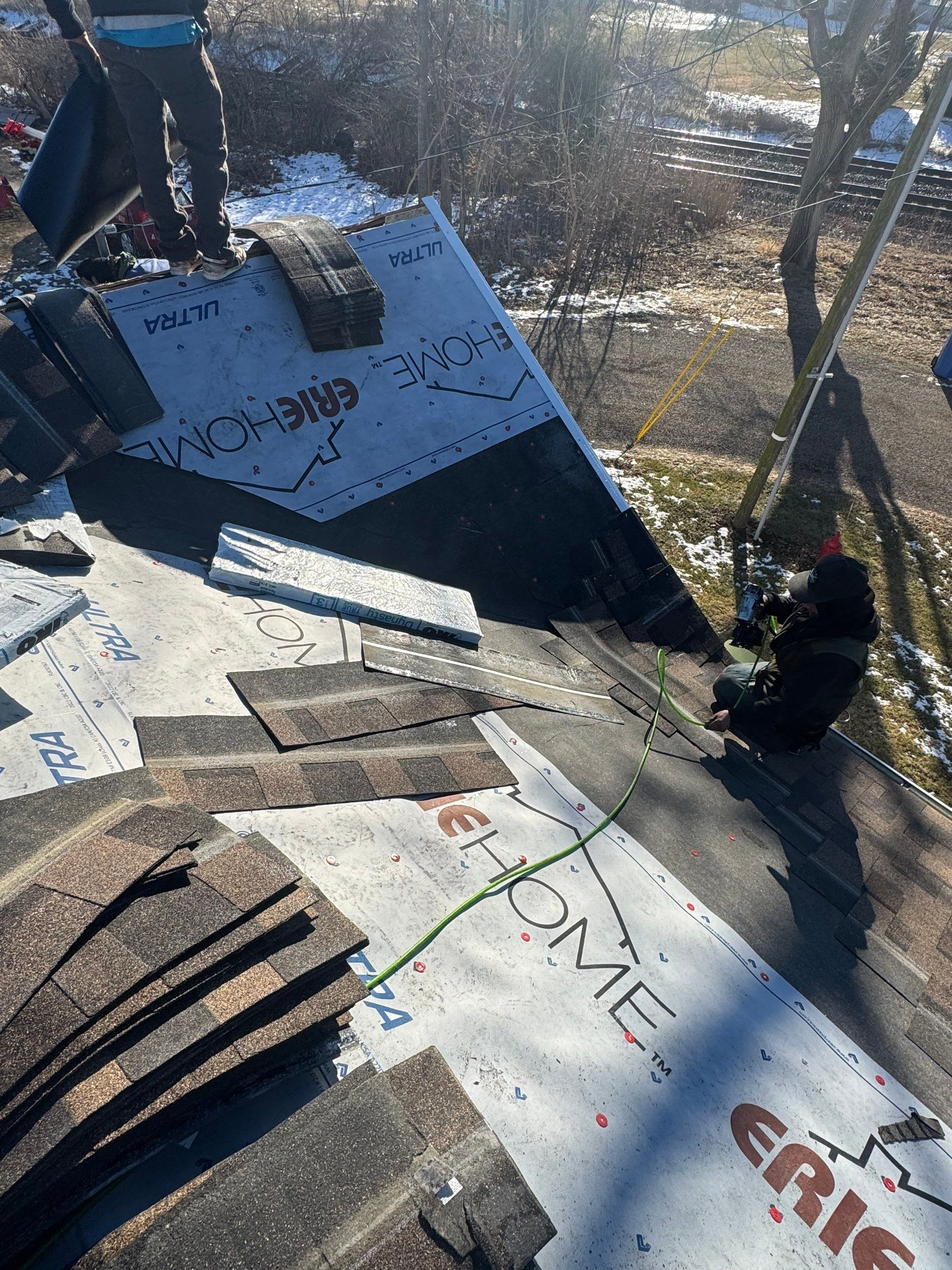 Sharkey Roof by Erie Home