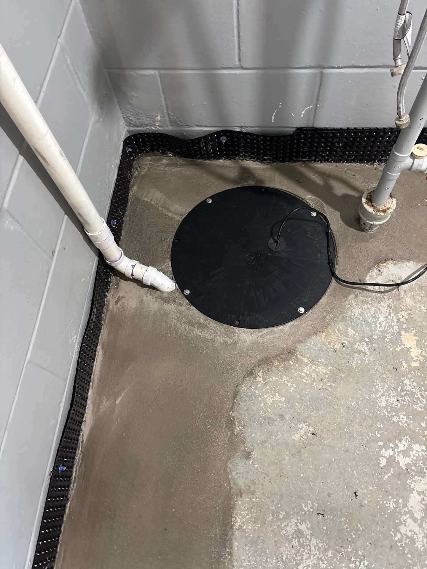 Drain Tile, Sump Pump & Buried Discharge in Columbia Heights by Waterproofing Northeast