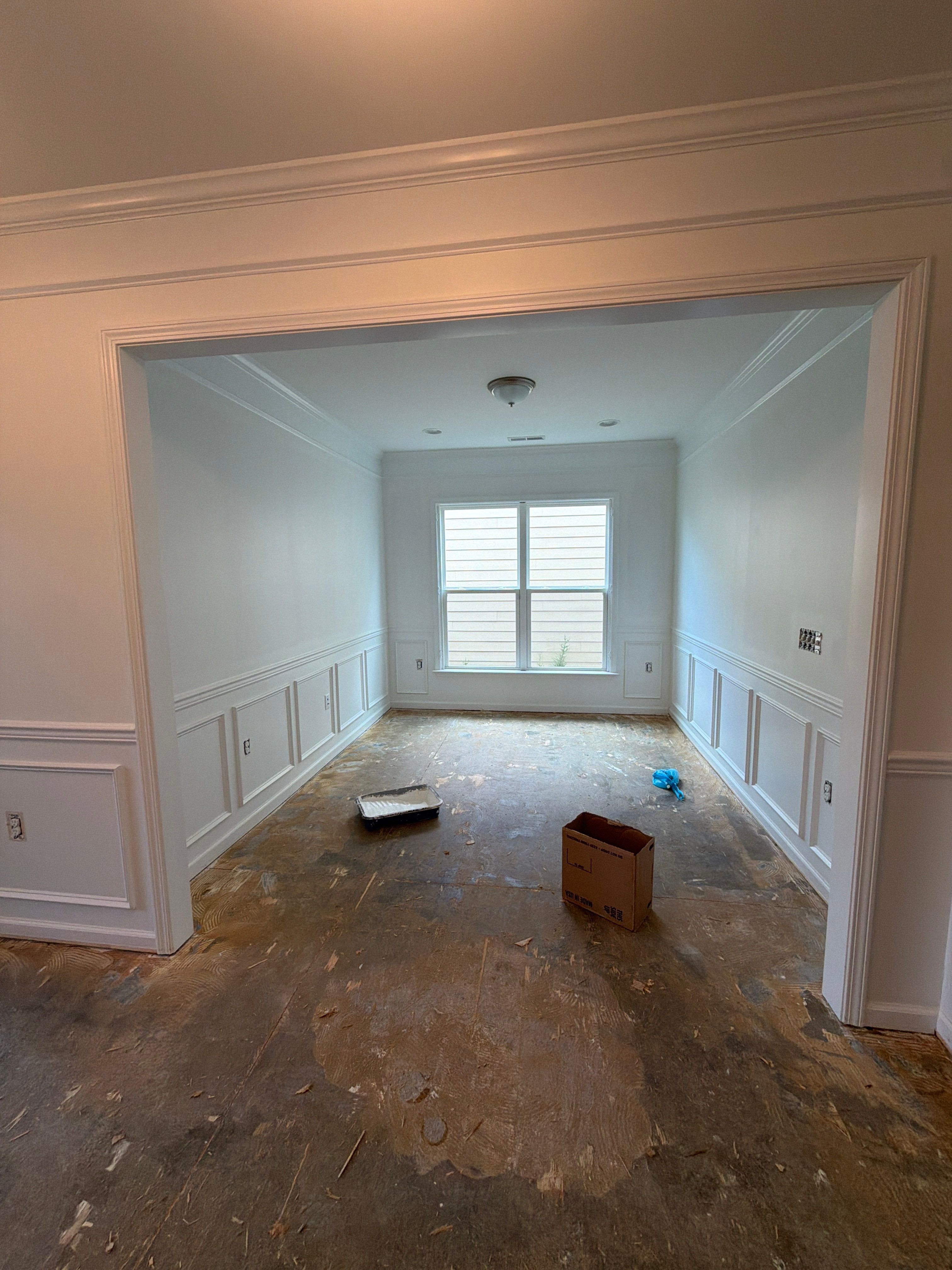 Luxury Vinyl Plank Flooring Installation and Interior Refresh in Durham by Billy Weatherspoon Contractor