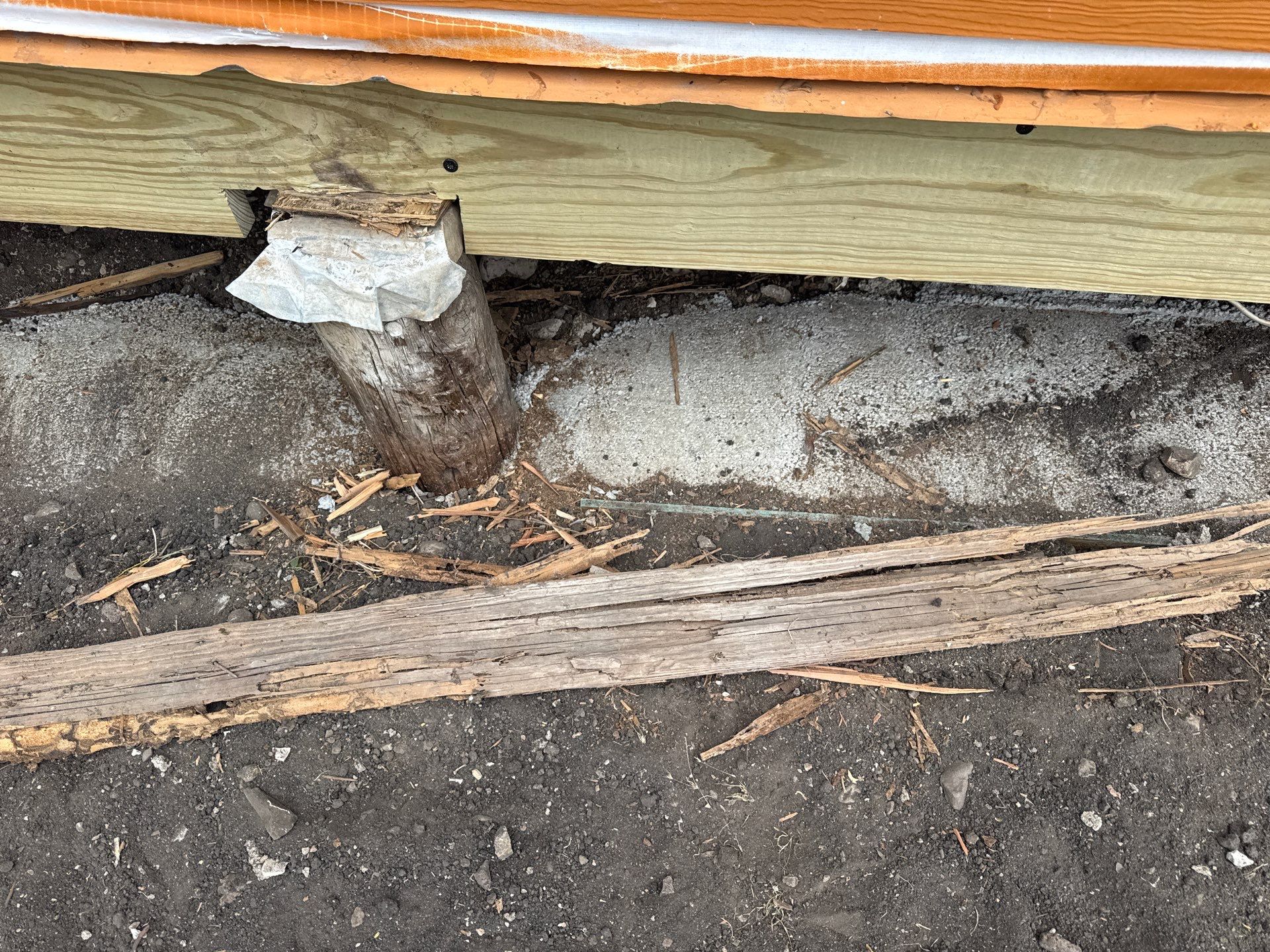 Rock removal and stone installation  by TXN Remodeling n Construction