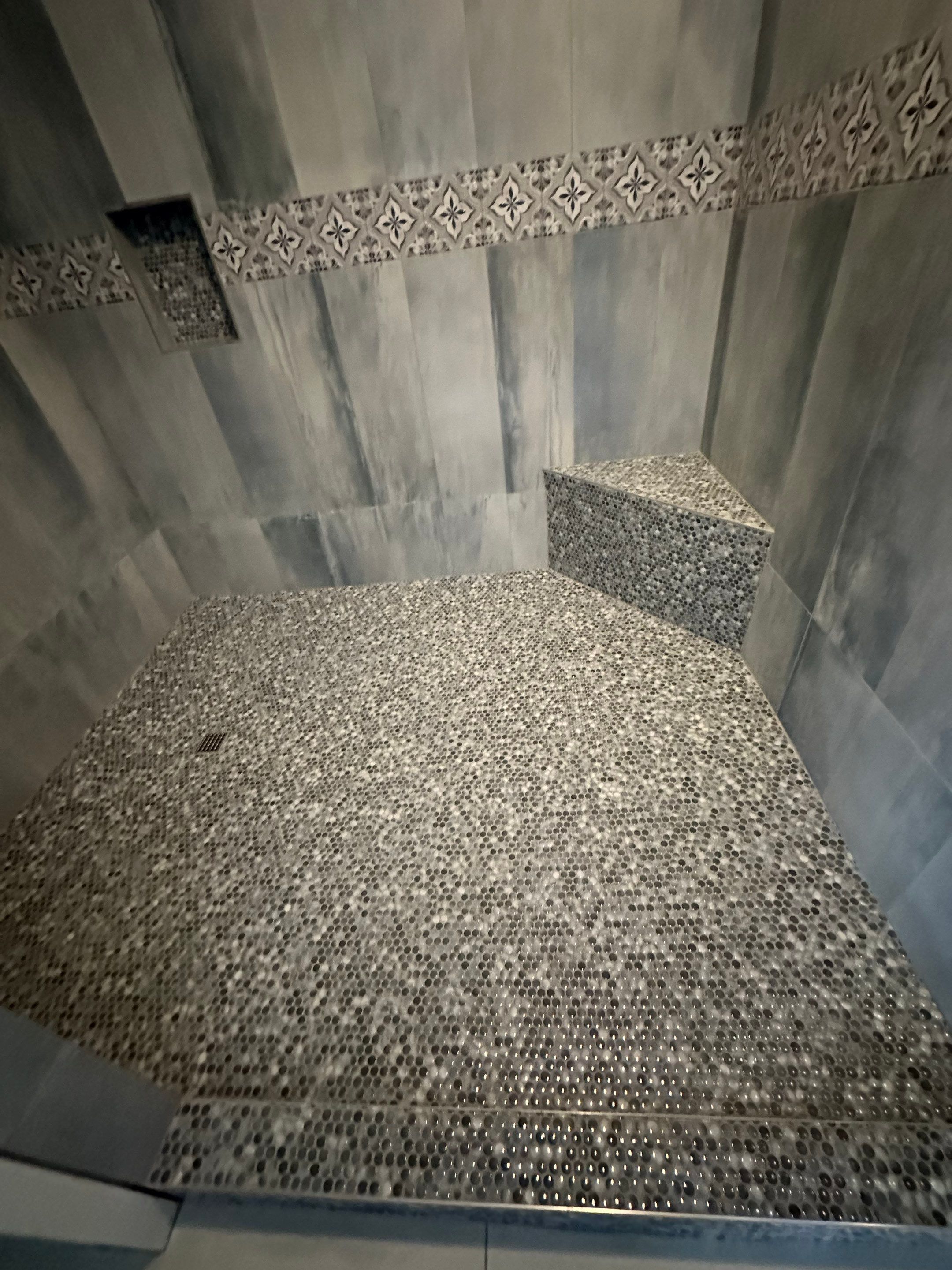 Showers & Floor Home Remodel by Footprints Floors of Chandler 