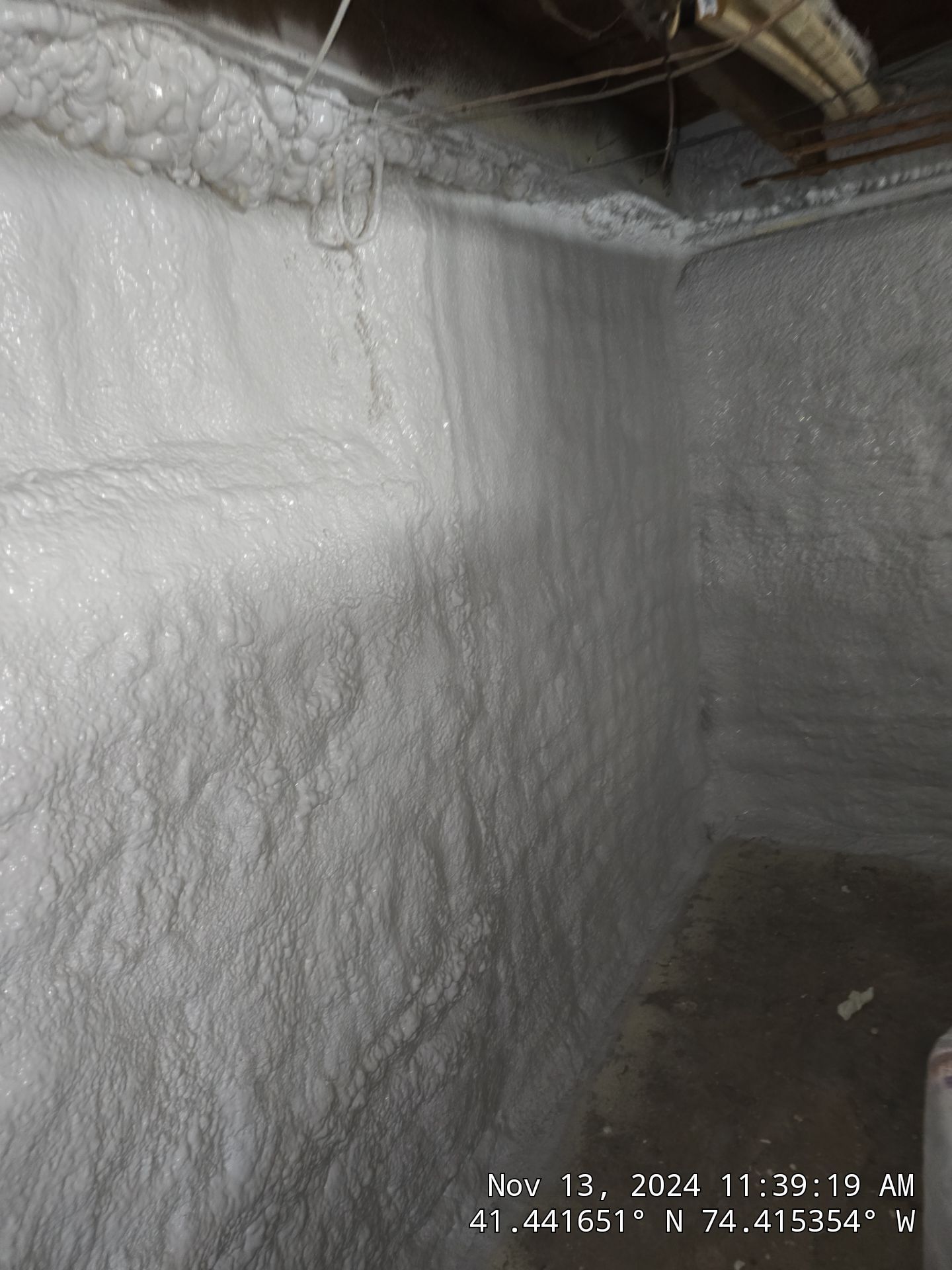 Attic Insulation using open cell spray foam by NYS Foam & Energy
