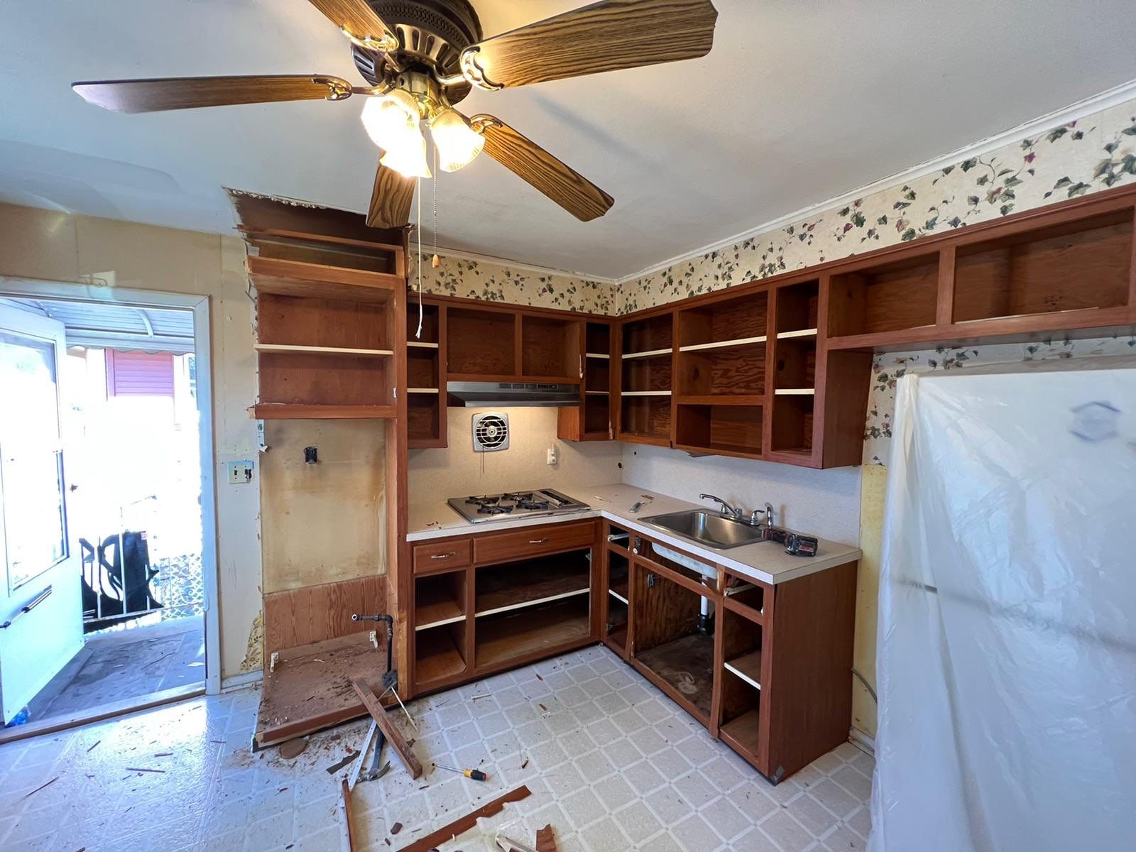Kitchen Remodel using Cabinets by Home Concepts Construction