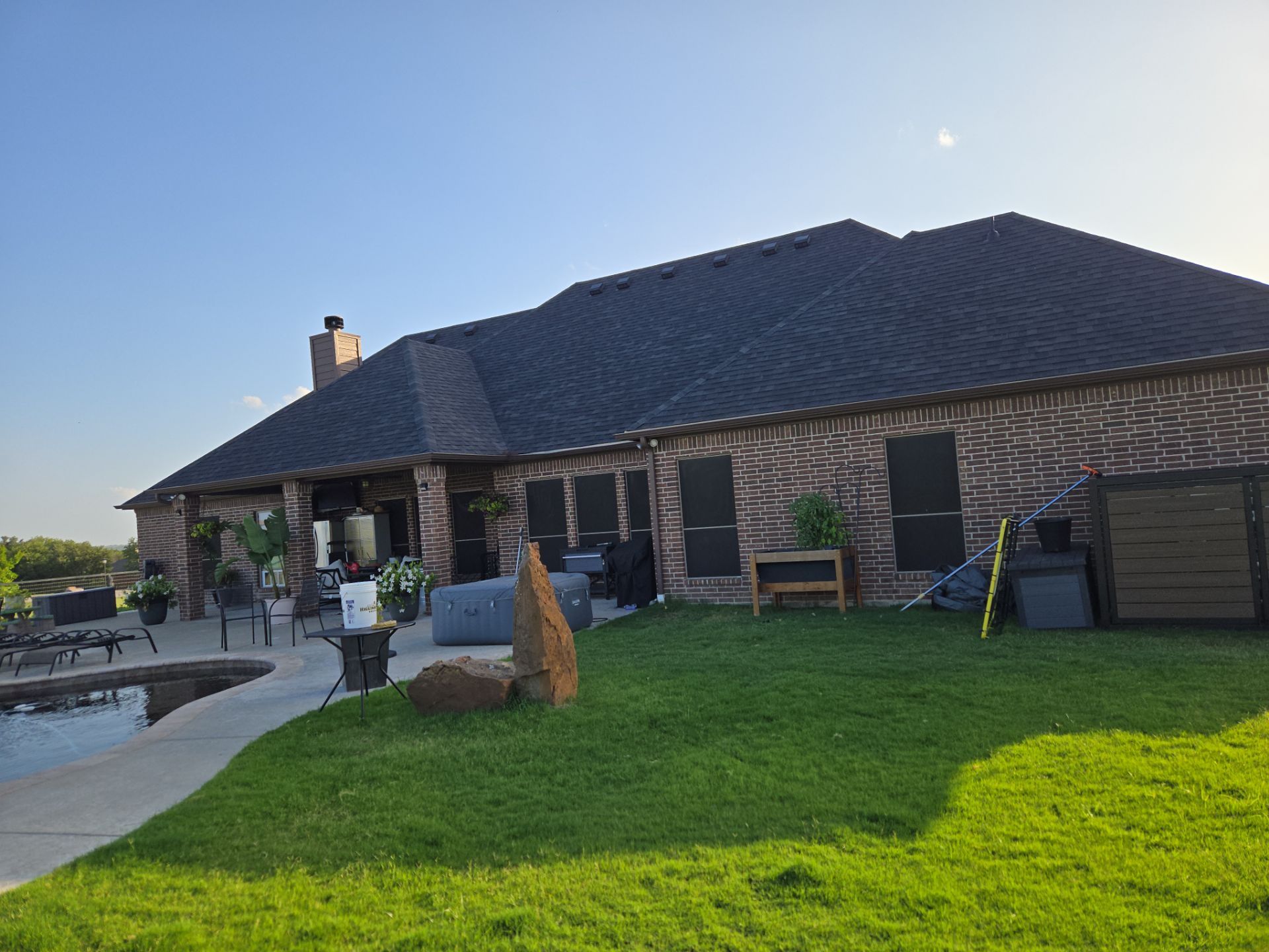 Project in Azle by Lonestar Roofing and Restoration LLC.