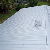 24ga 5V Crimp Mill Finish  by Total Roofing System The Metal Roof Experts
