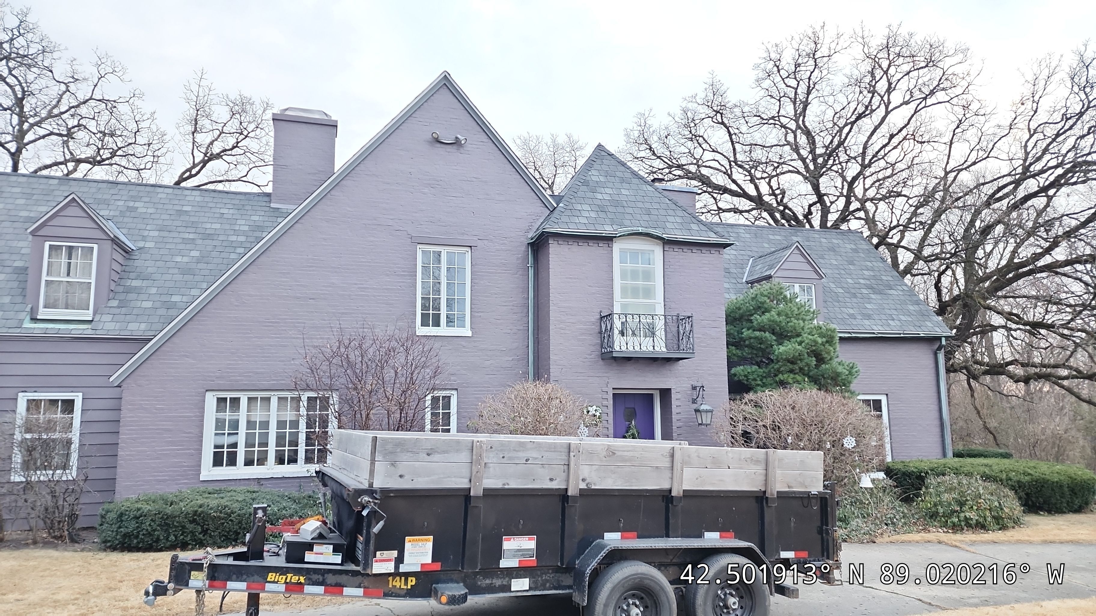 Slate Roof Removal using Atlas Storm Master Slate by Total Exteriors