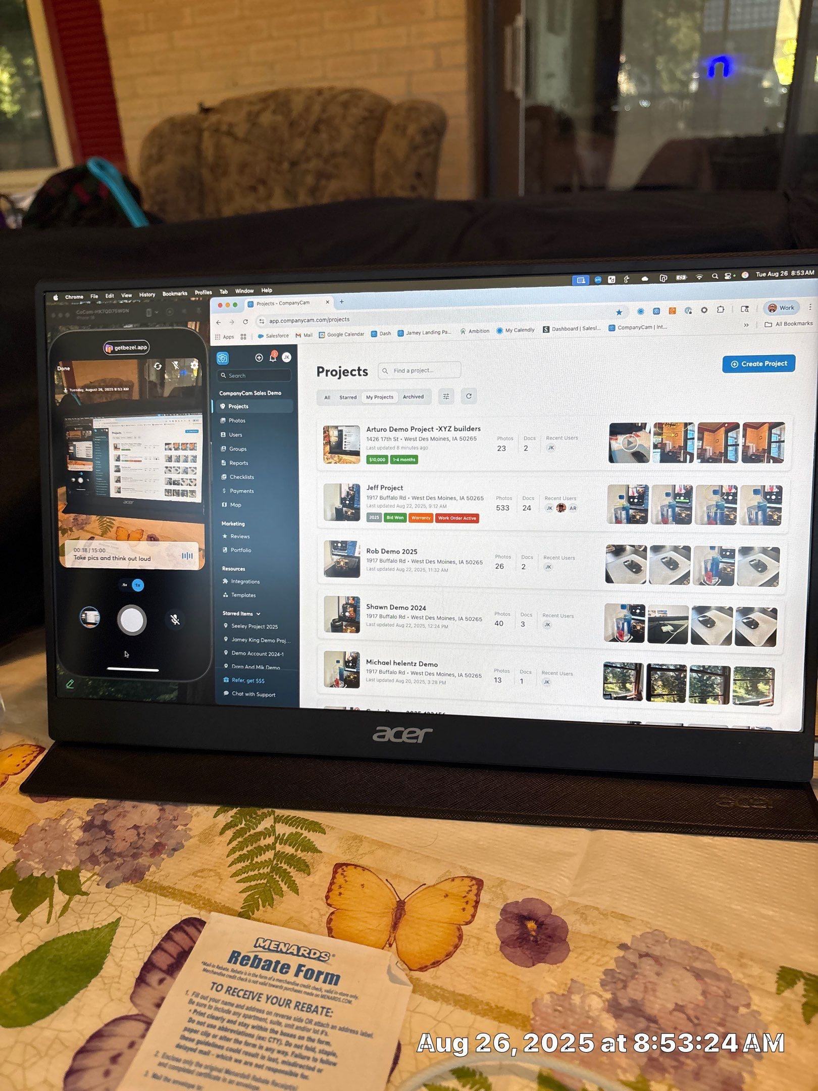 Project by CompanyCam Sales Demo