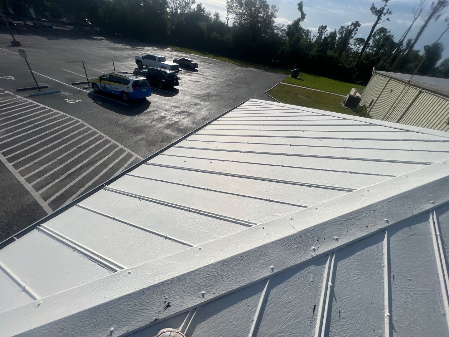 Commercial Building in Ft. Myers Roof Inspection by Four Peaks Roofing