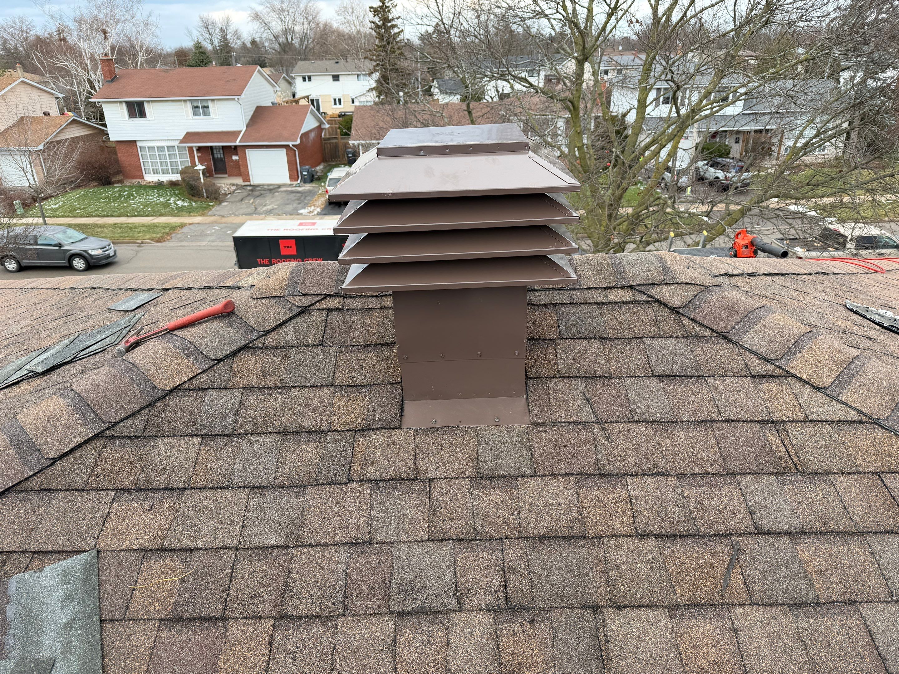Project in Burlington by The Roofing Crew