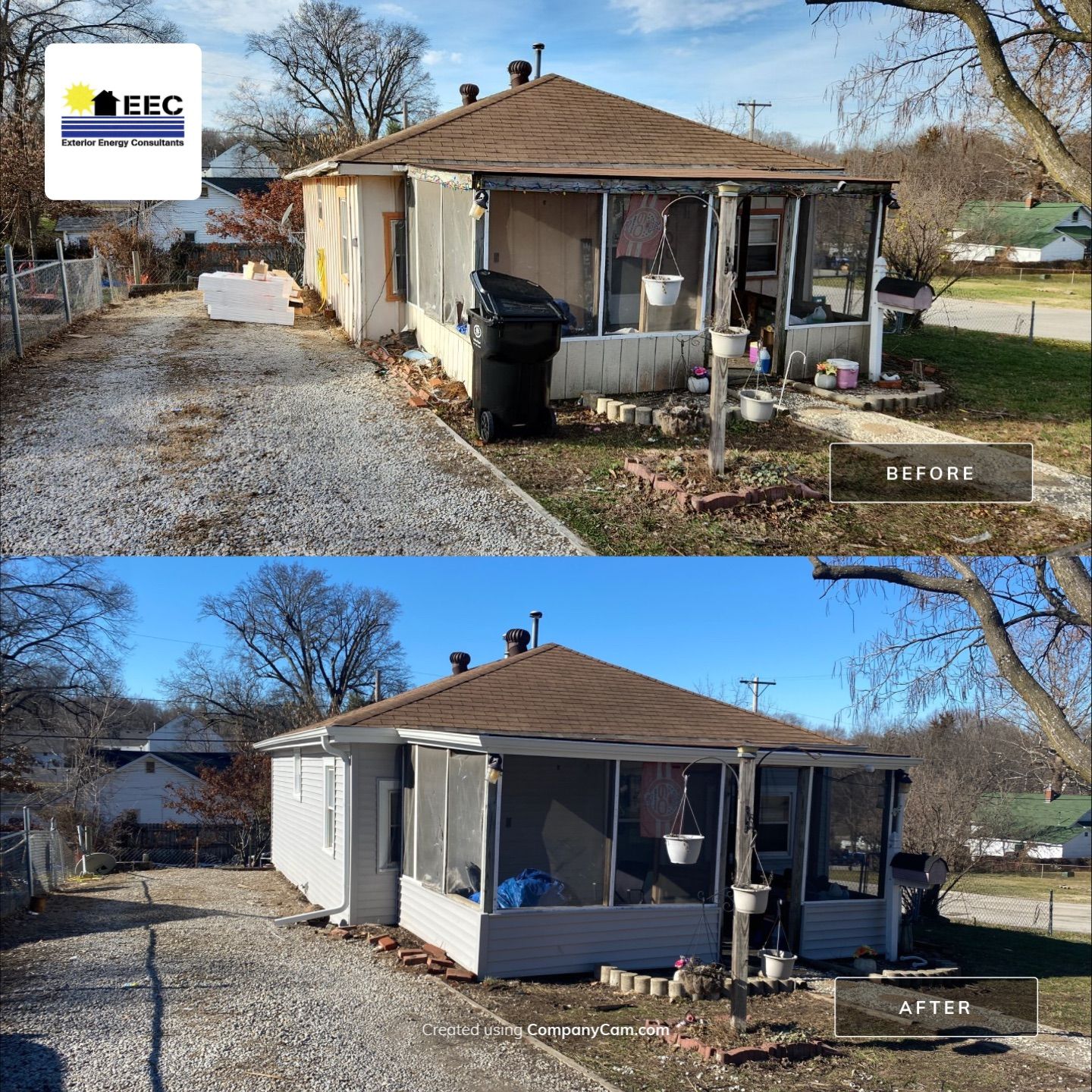 Siding Installation using Exterior Portfolio Vinyl Siding by EEC Windows, Siding & Roofing