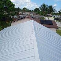 24ga 1" Nail-Strip Mill Finish by Total Roofing System The Metal Roof Experts