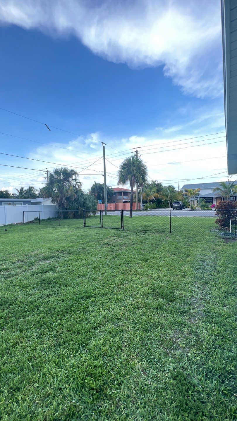 Holmes Beach, FL 4ft. Tall Black Chain-link  by Asap fence and gates, LLC