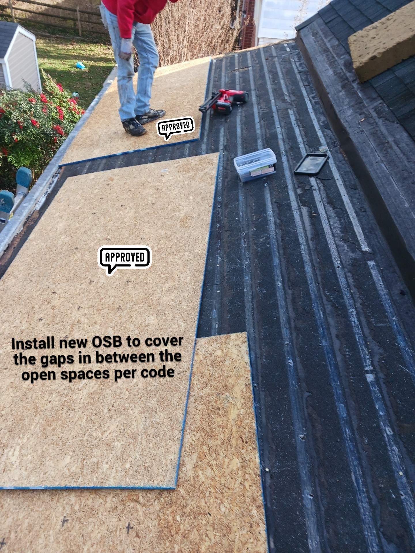 Roof Repair  by Alpha Design Services