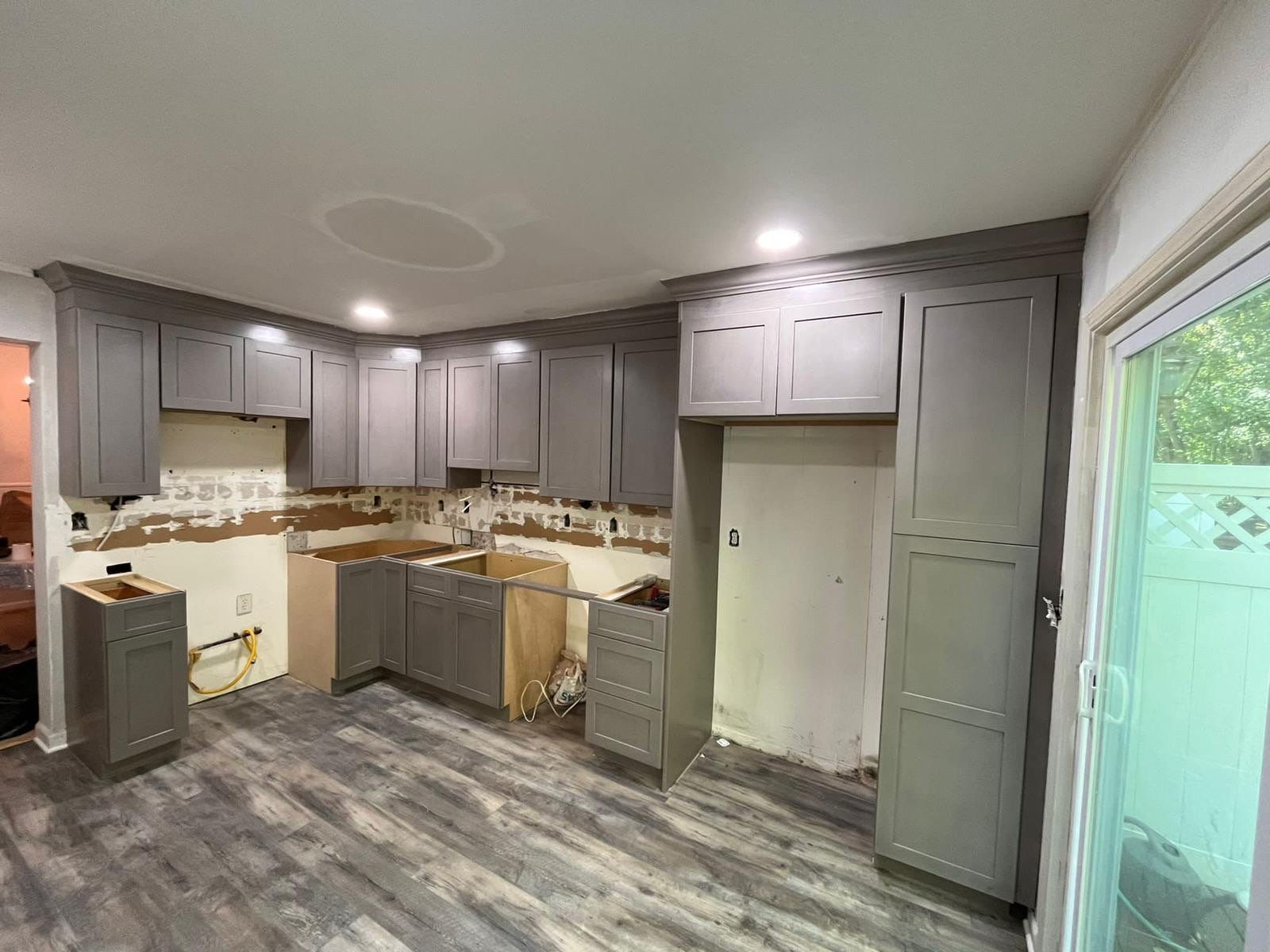 Kitchen Remodel using Cabinets by Home Concepts Construction