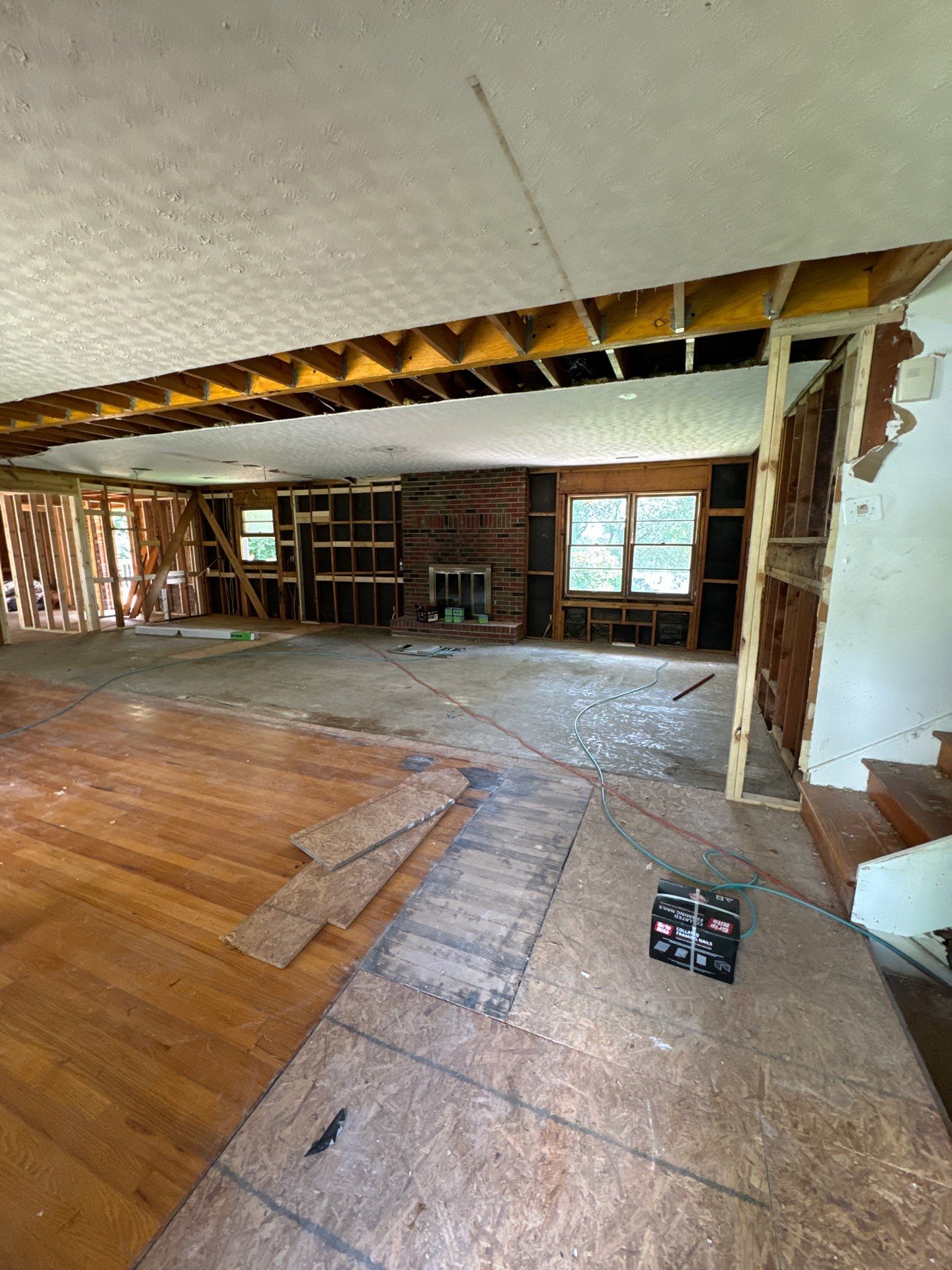 Complete Interior Home Renovation and Basement Finishing in Marietta by Swift Home Renovations 