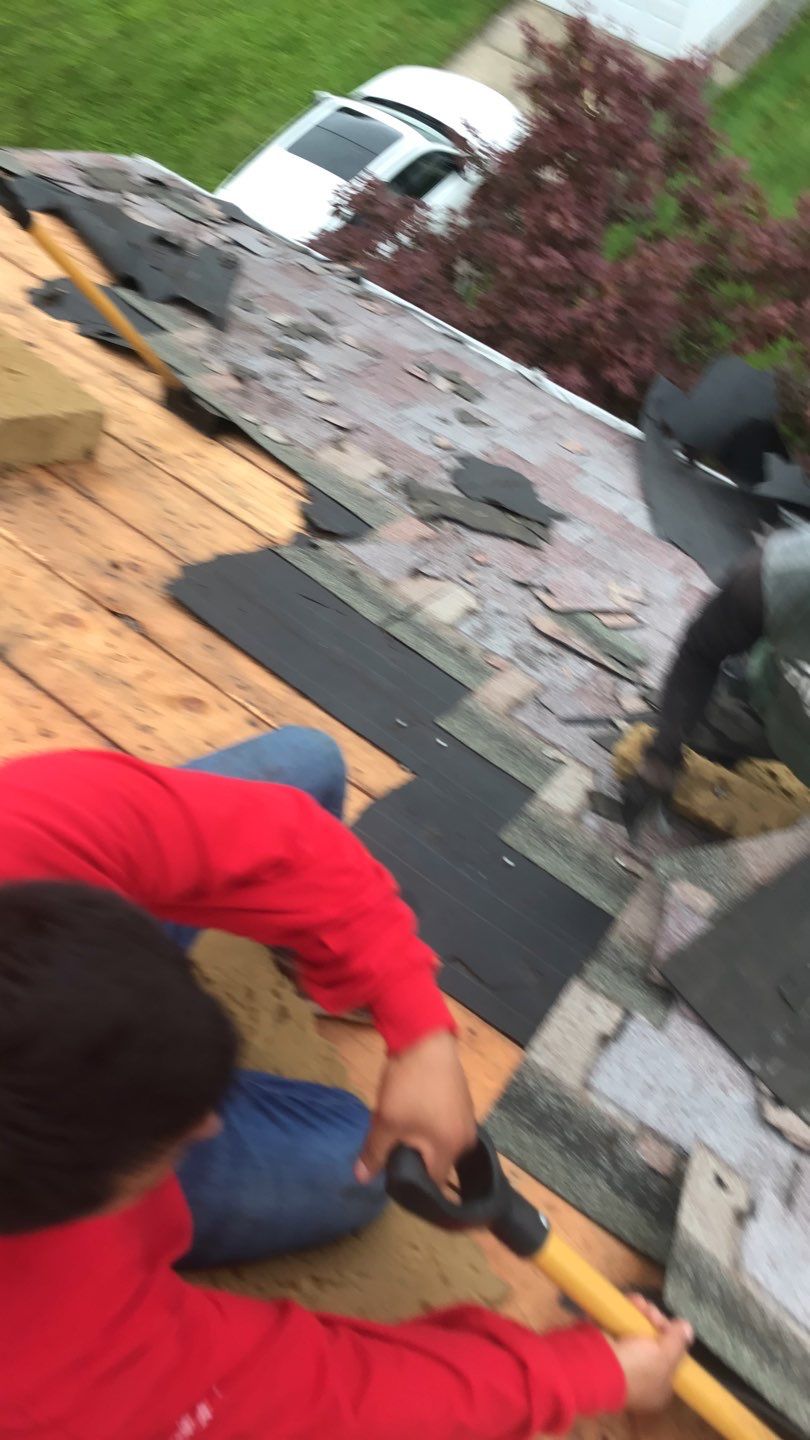 Residential Roof Replacement using Owens Corning Duration, Colonial Slate by Absolute Roofing and Construction