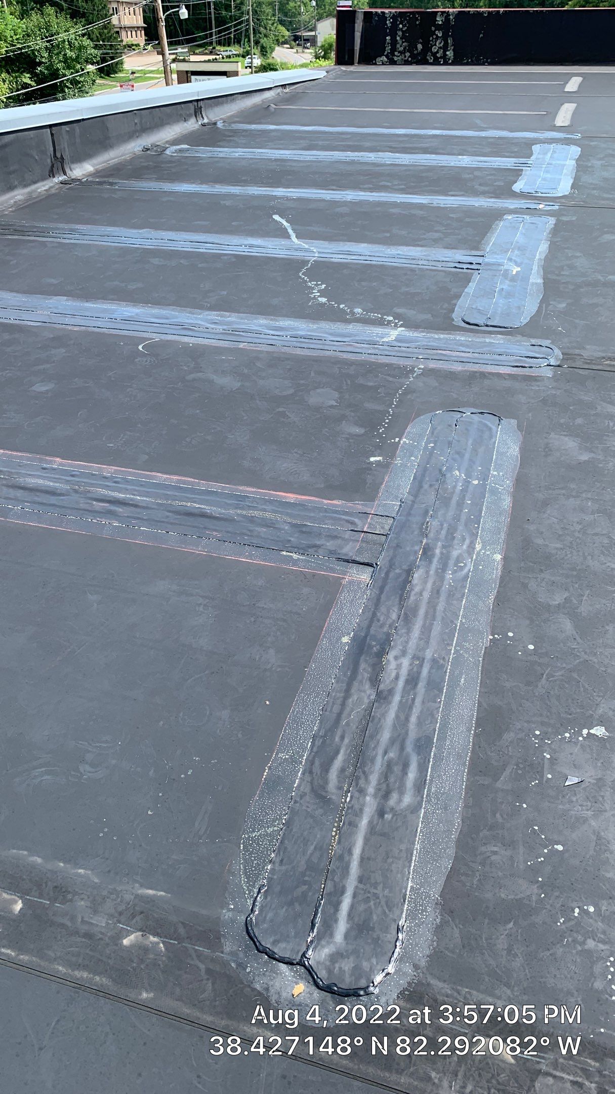 Commercial Roofing Repair using EPDM Roofing by Secure Construction Company Inc