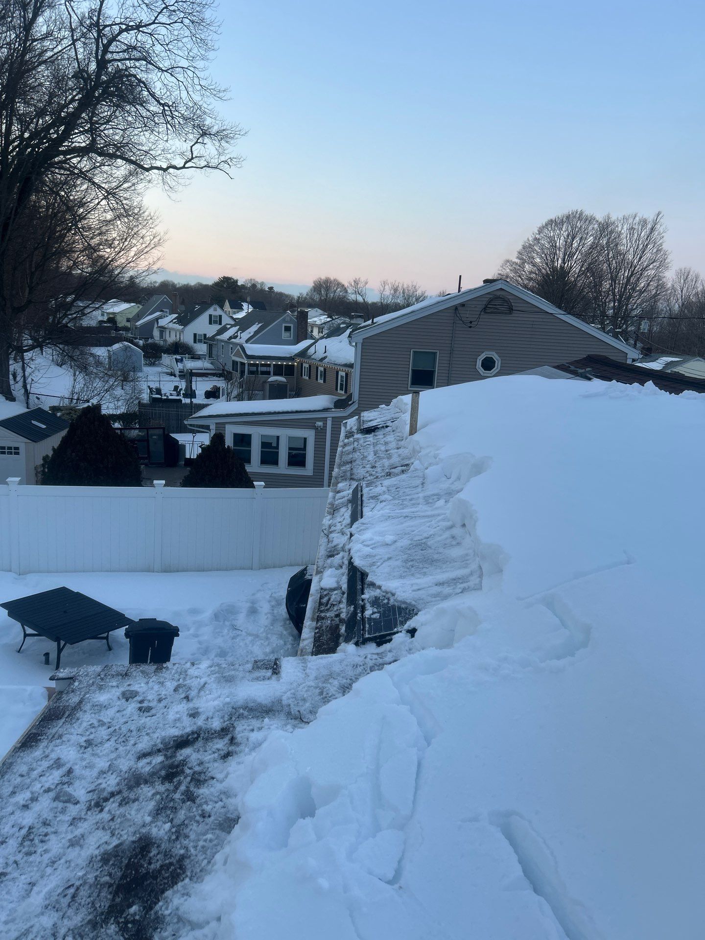 Ice Dam Removal & Snow Removal in Woburn, MA by Mighty Dog Roofing of Greater Middlesex County