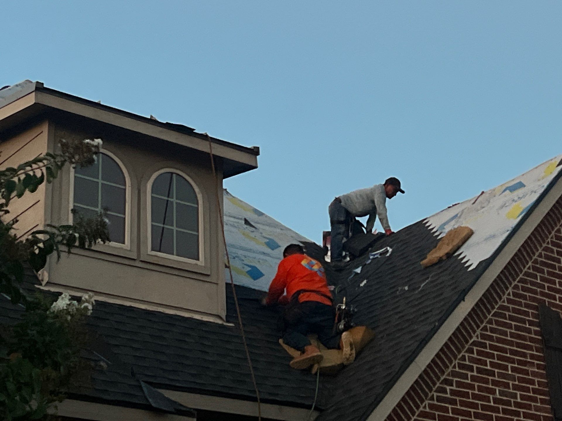 Residential Roofing Installation using GAF Timberline HDZ Charcoal by OneSource Roofing and Restoration