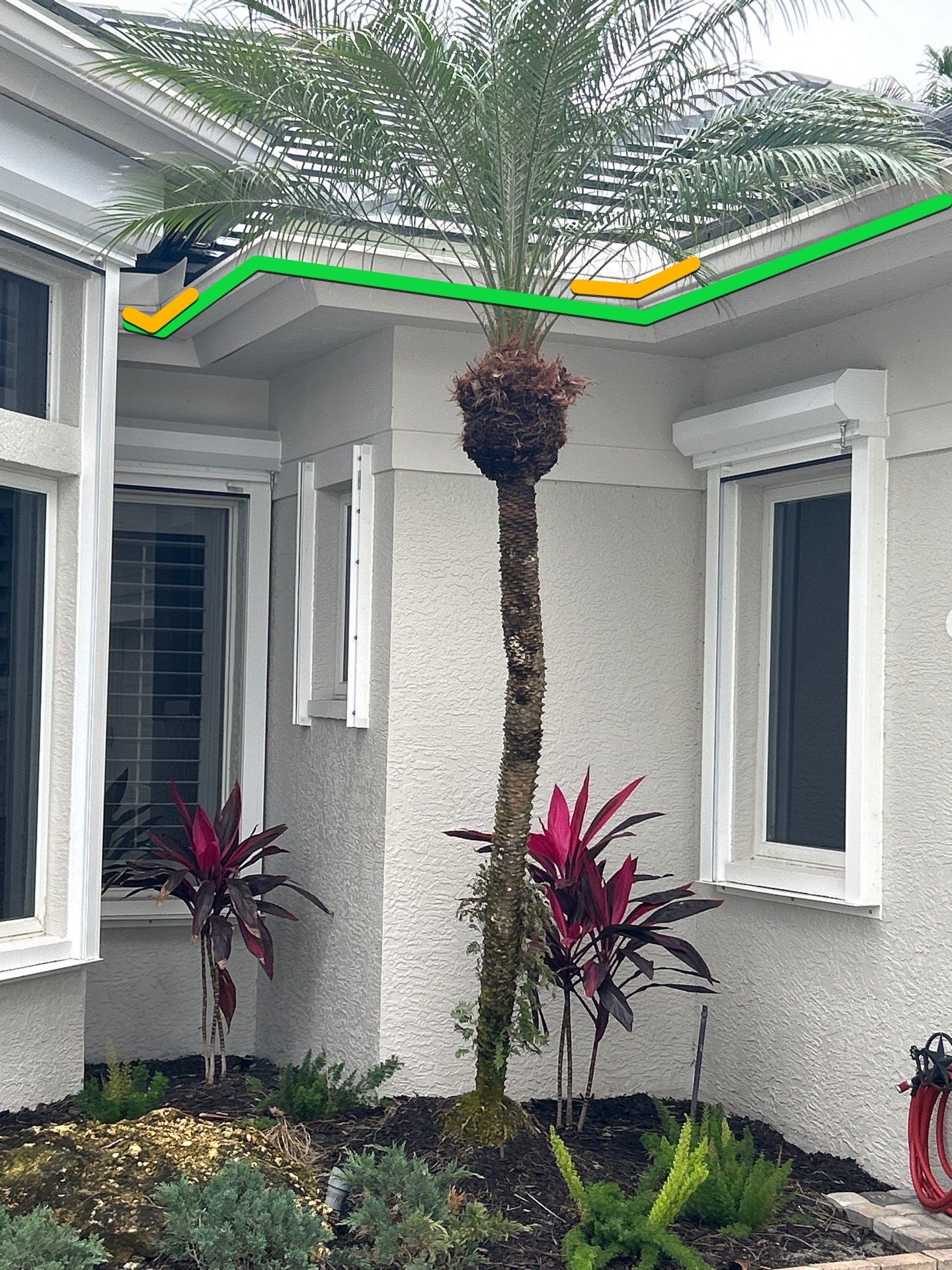 7-Inch Seamless Gutters for Luxury Homes in Naples FL by Gutter Professors