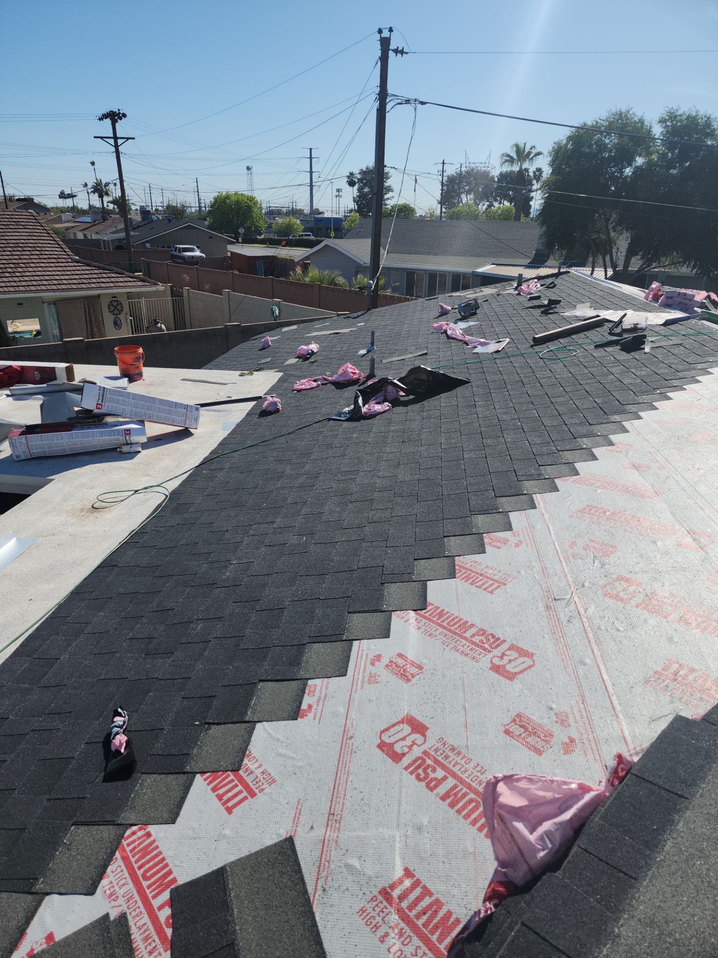 Onyx Black Shingles by Reimagine Roofing
