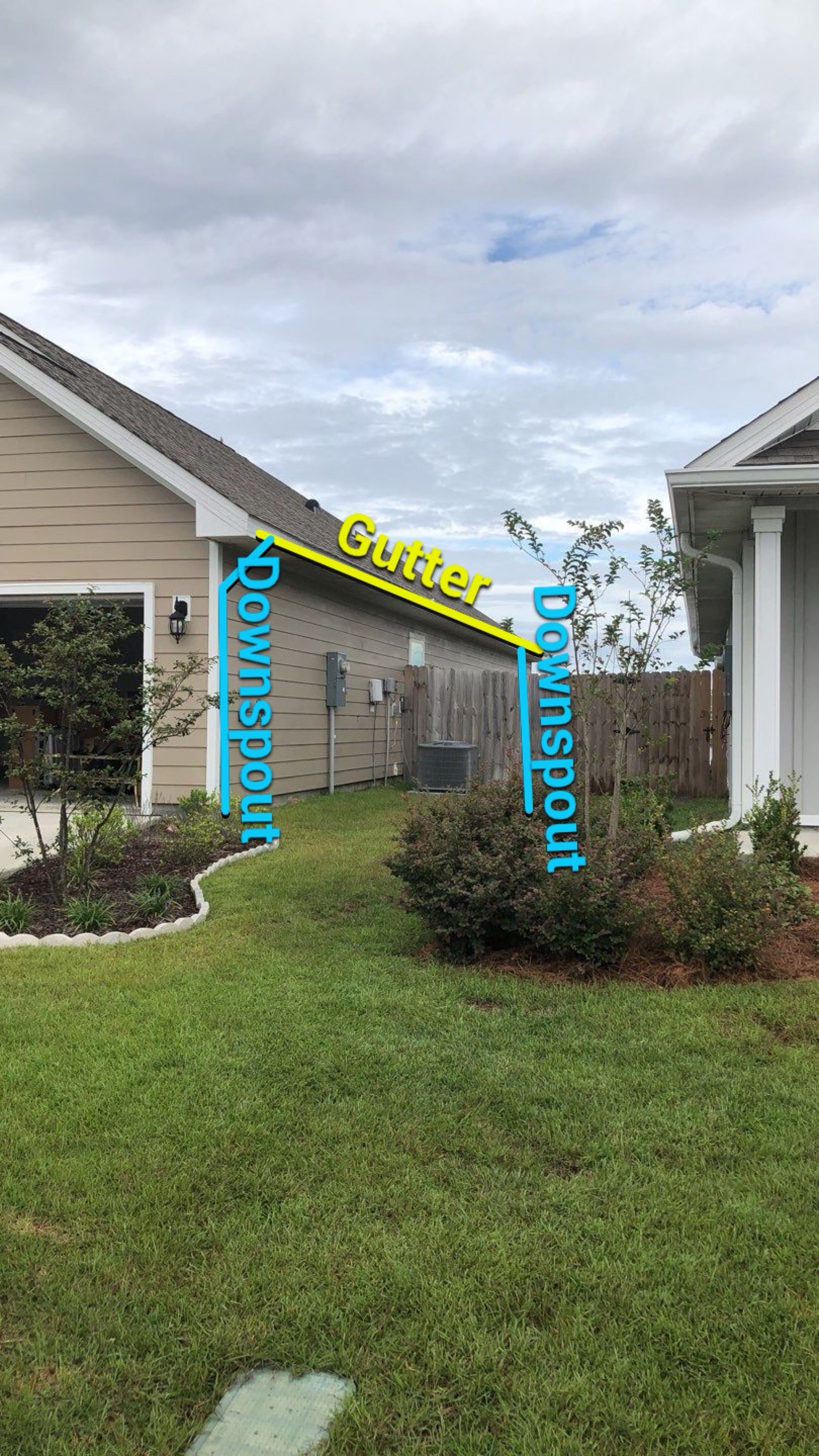 Seamless Gutter Installation using White K-Style Gutters by Gutter Professors