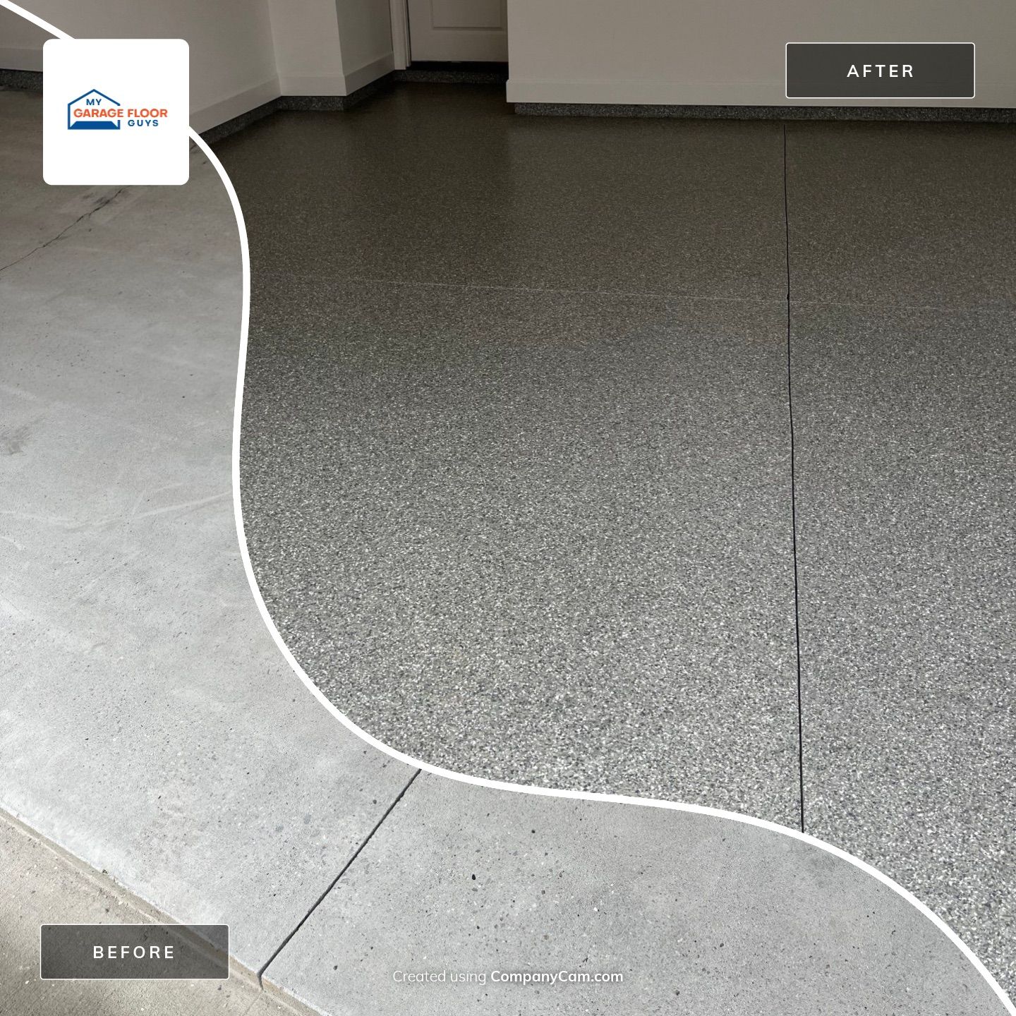 Garage Floor Coating using Thyme by My Garage Floor Guys