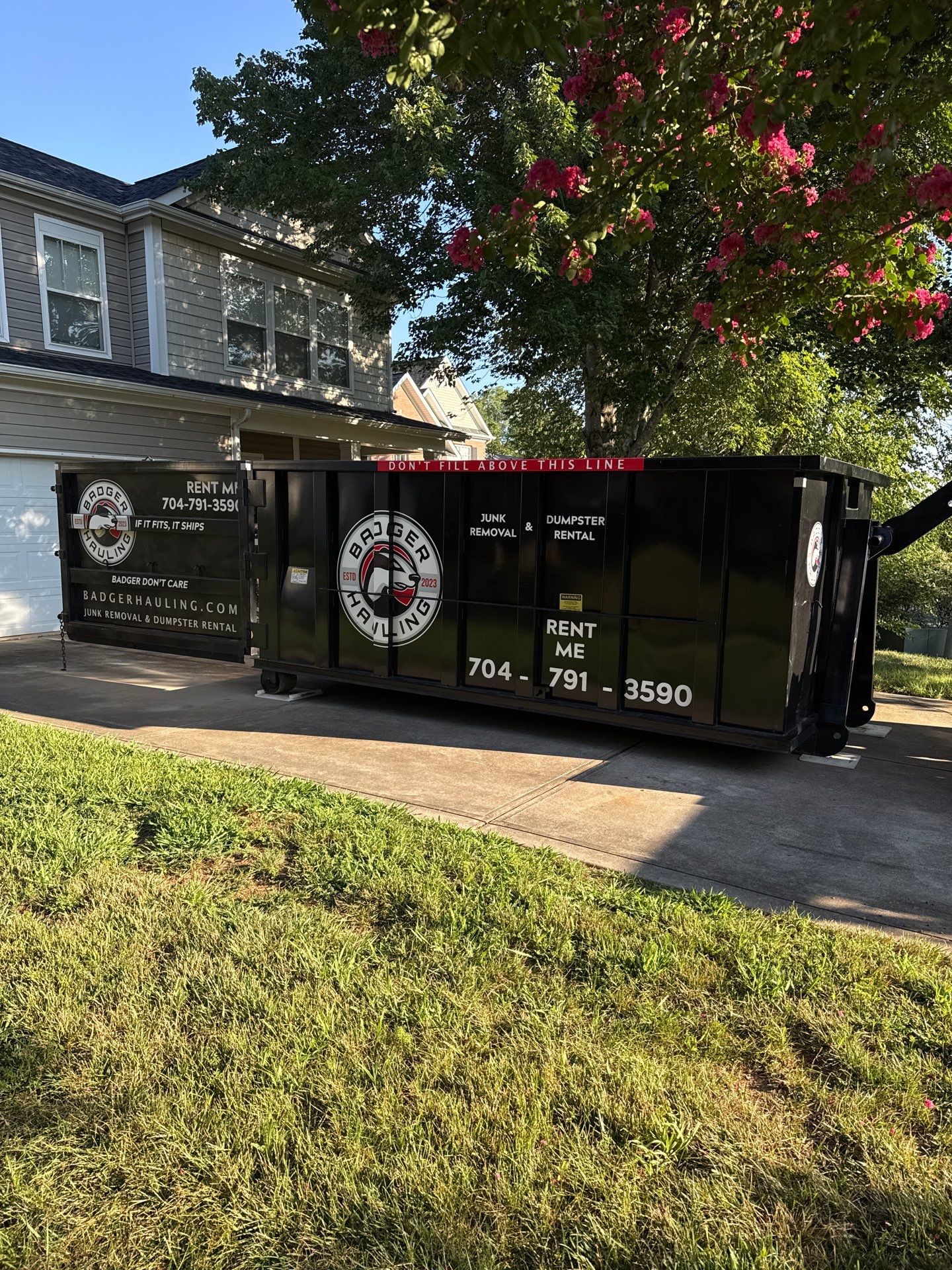 Dumpster Rental - Waxhaw by Badger Hauling