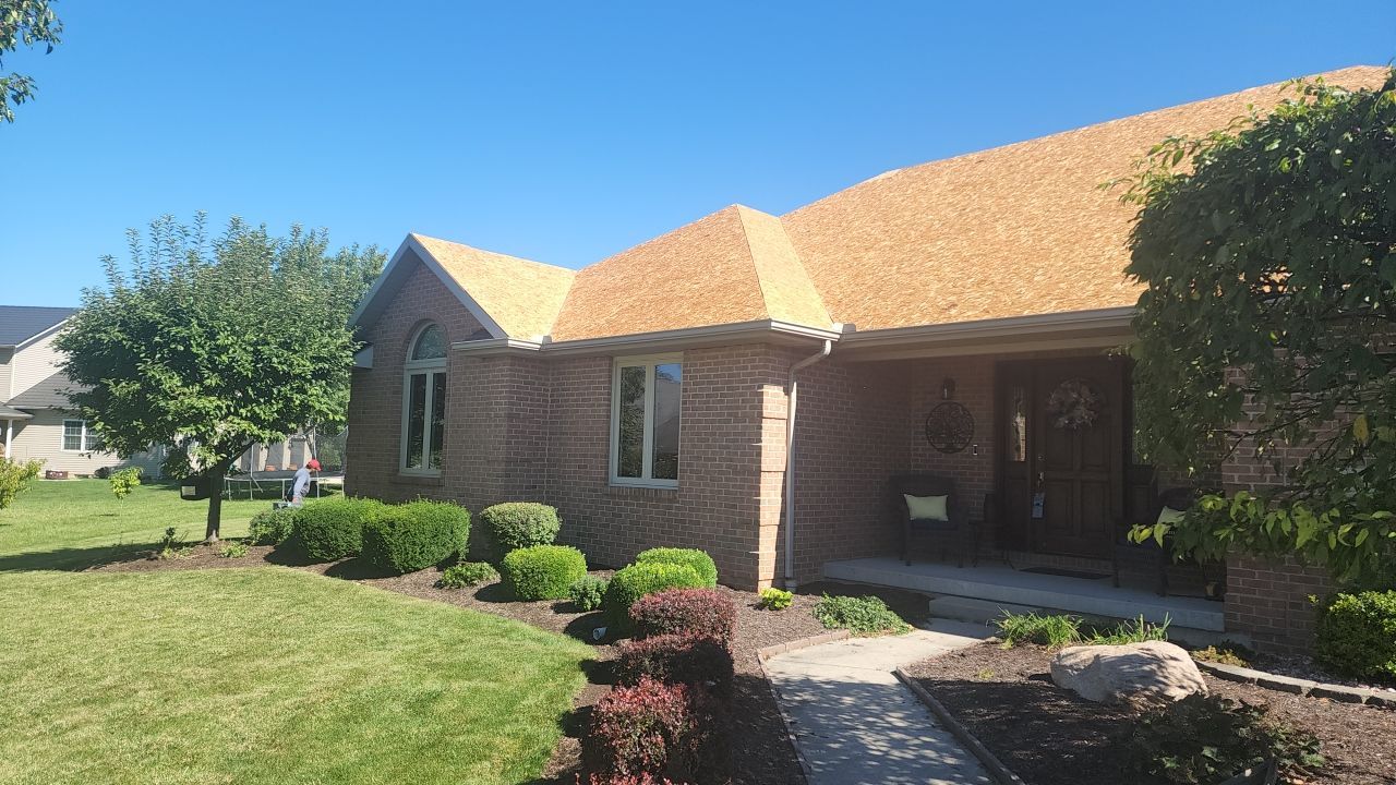 Residential Roofing Installation using GAF Timberline HDZ Weathered Wood by Nitro Roofing and Construction