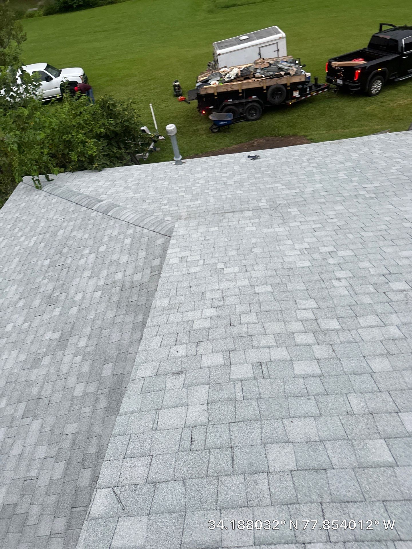 Roof Replacement in Masonboro with CertainTeed SilverBirch by RGR Construction and Roofing, LLC