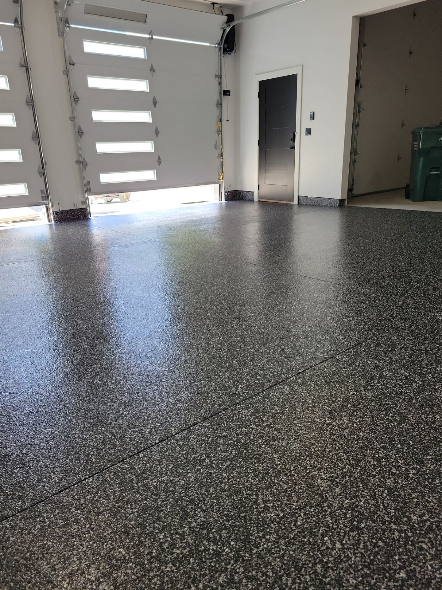 Garage Transformation using Raven by Croc Coatings, LLC