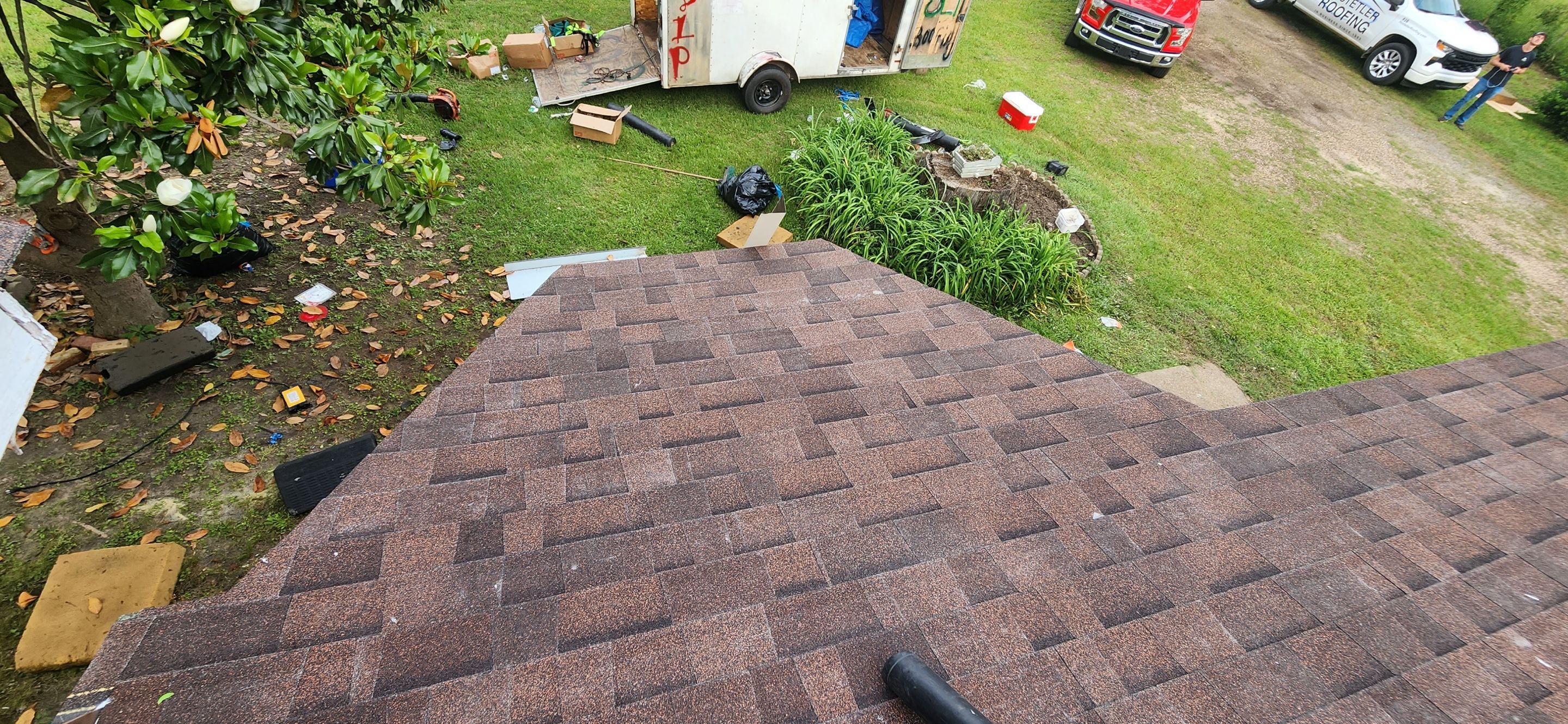 Residential Shingle Reroof using Malarkey Highlander NEX by Hostetler Roofing