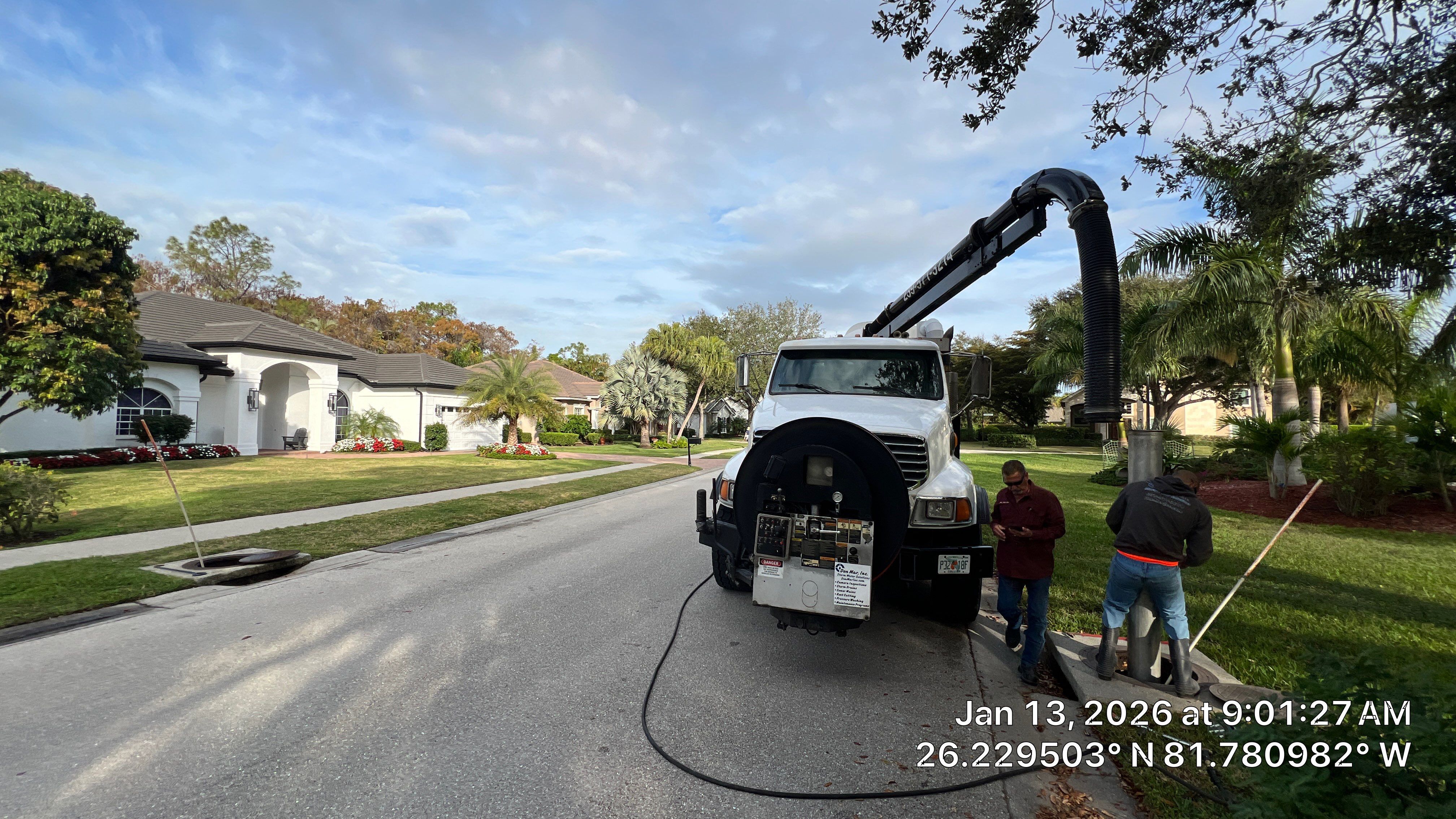 Naples Community Root Intrusion Investigation with P.R.S. by APS Power & Water