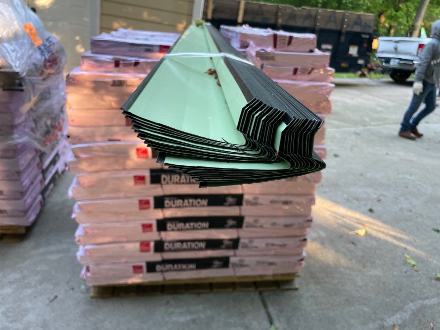 Residential Roofing Installation using Owens Corning Chateau Green  by Inspector Roofing and Restoration