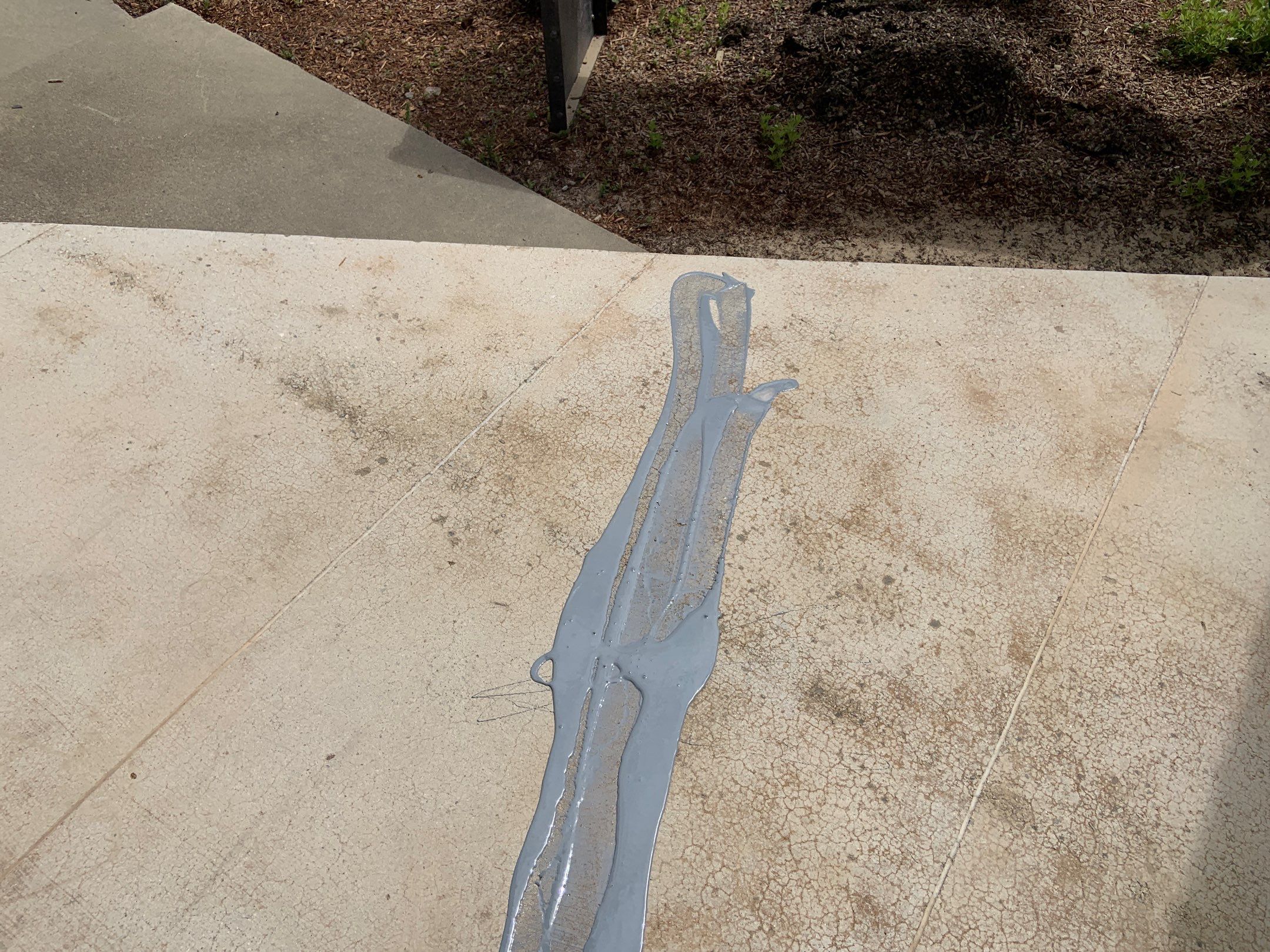 Patio Transformation using Mt Everest by Croc Coatings, LLC