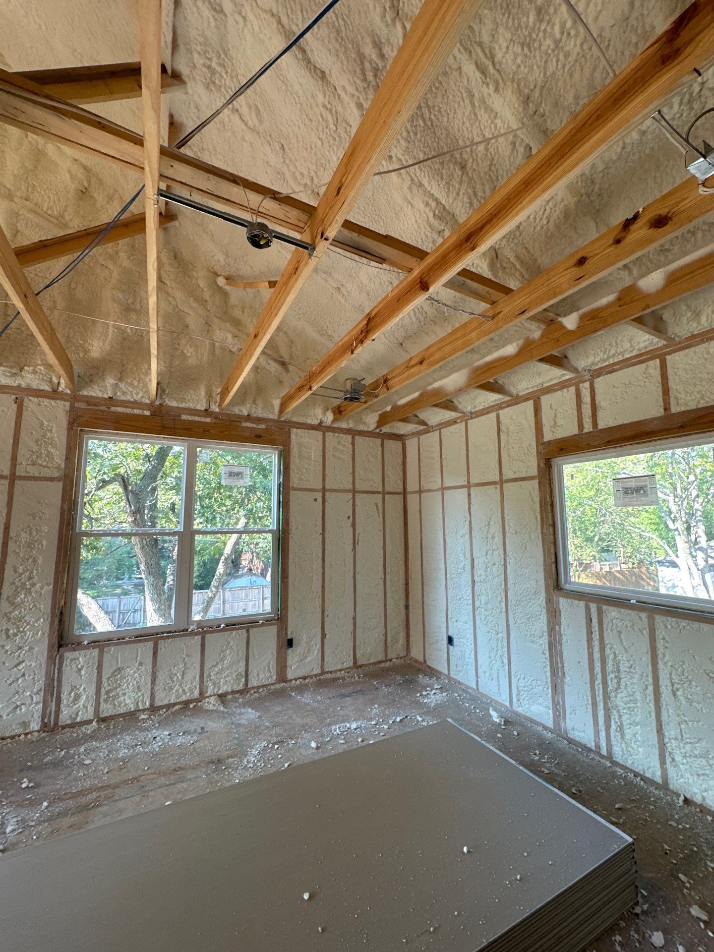 Spray Foam Dallas Custom Build by Apex Insulation Solutions