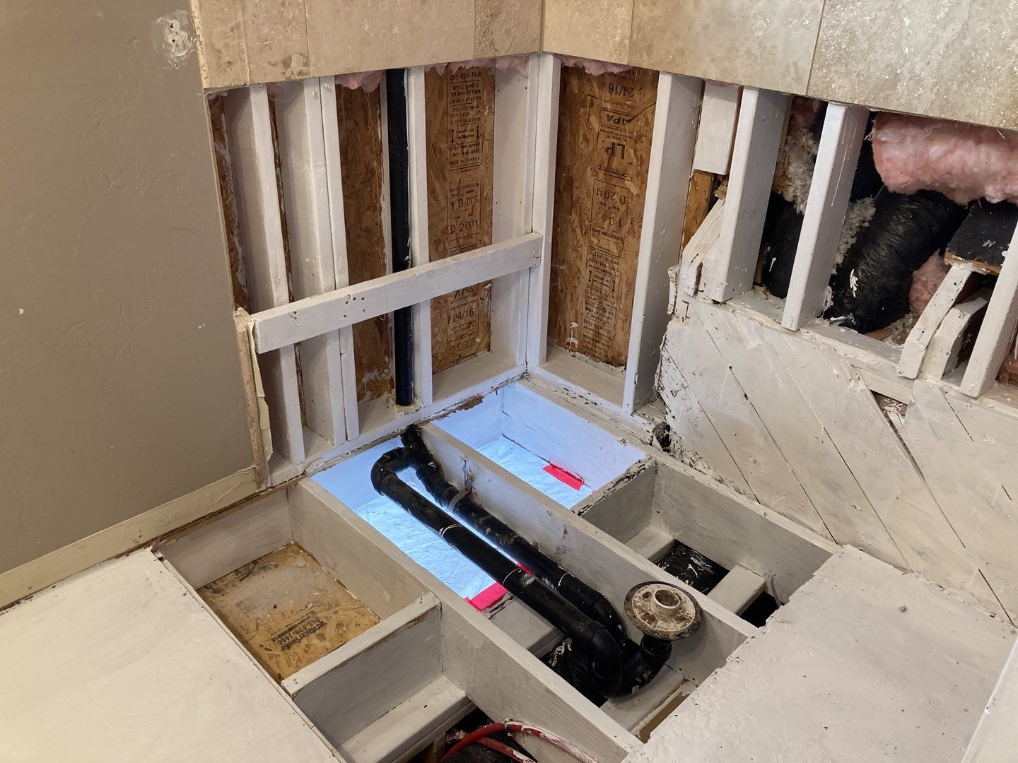 Mold Remediation in Bathroom by Accountable Home Services