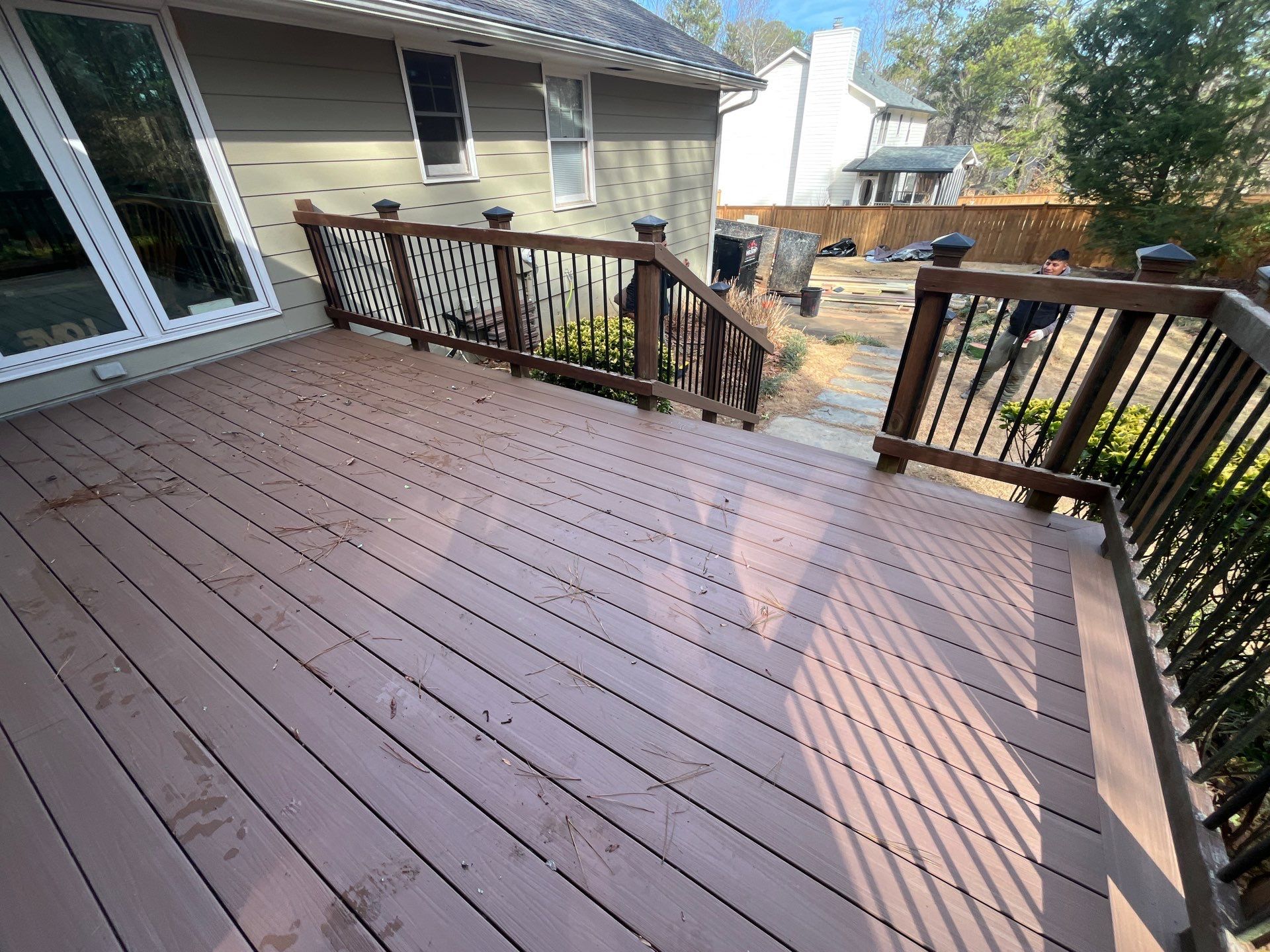 Deck Resurface using Deckorators Summit Series Decking by Nelson Exteriors 