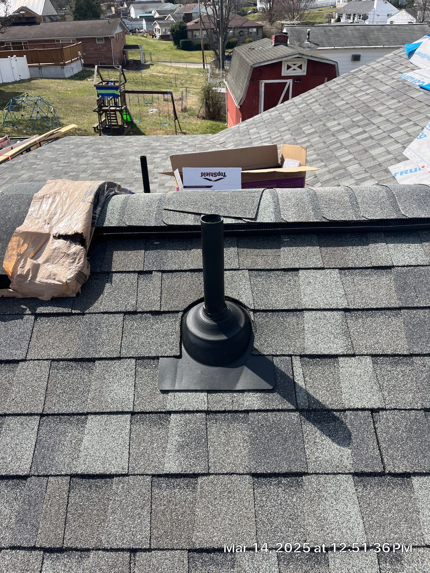 Residential Roofing Installation using Certainteed Landmark Pro Shingles by Fahey Roofing + Contracting