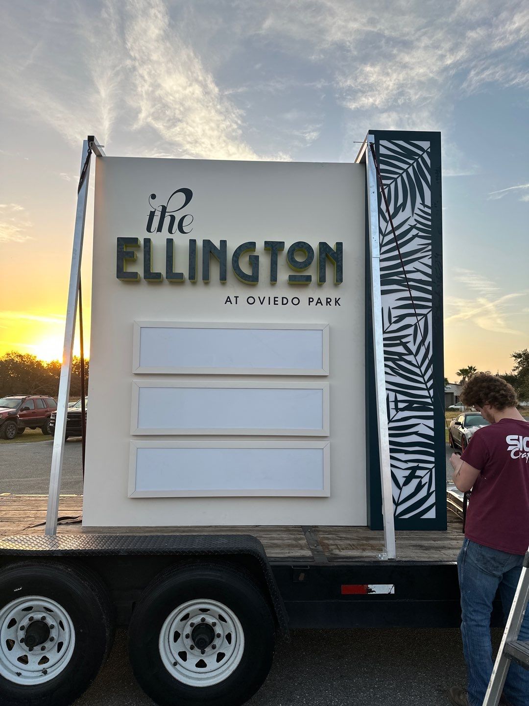The Ellington Monument #1 by SignCrafters