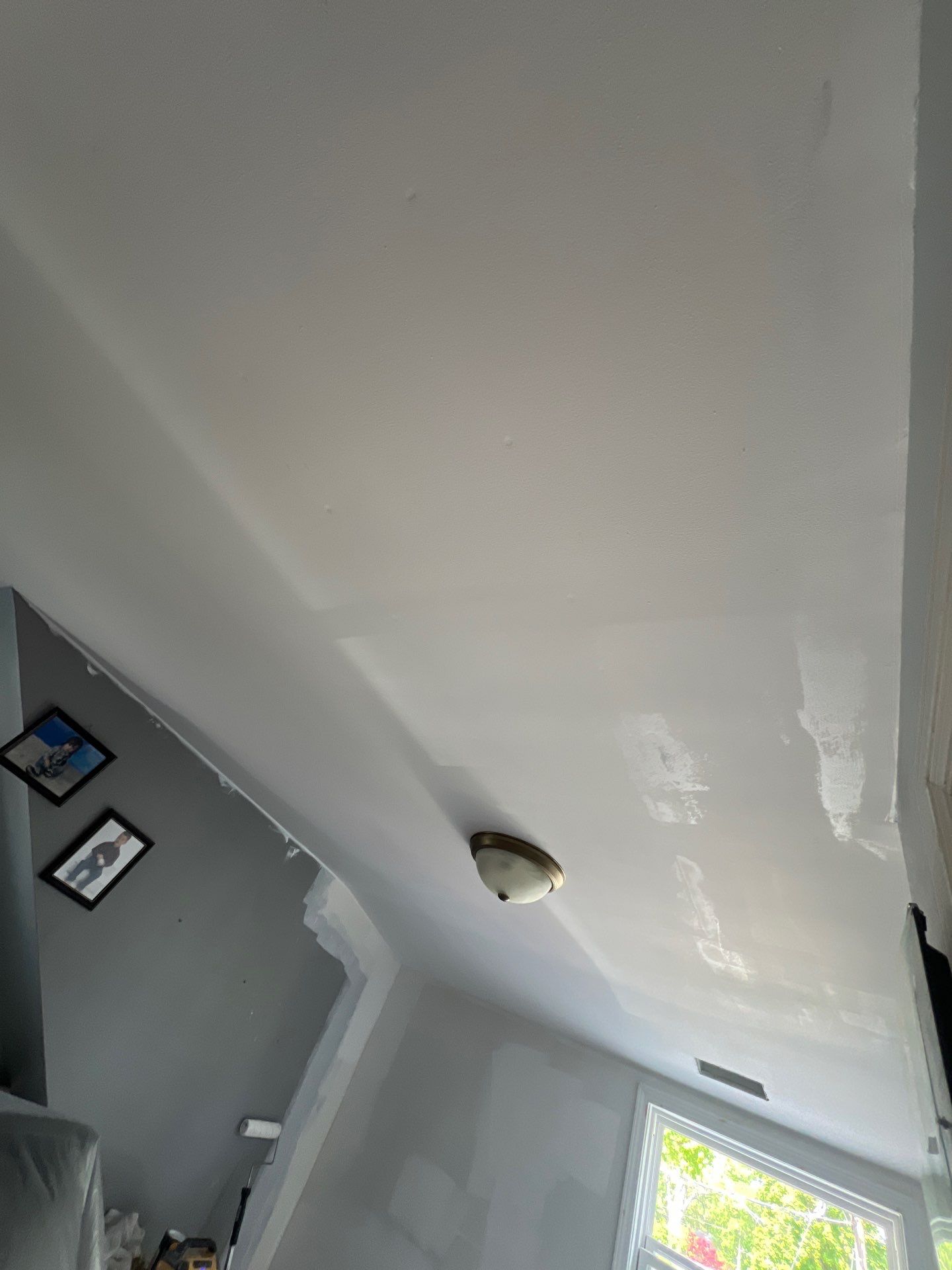Roof replacement and interior repair by wind damage by Just Brilliant Restoration JBR