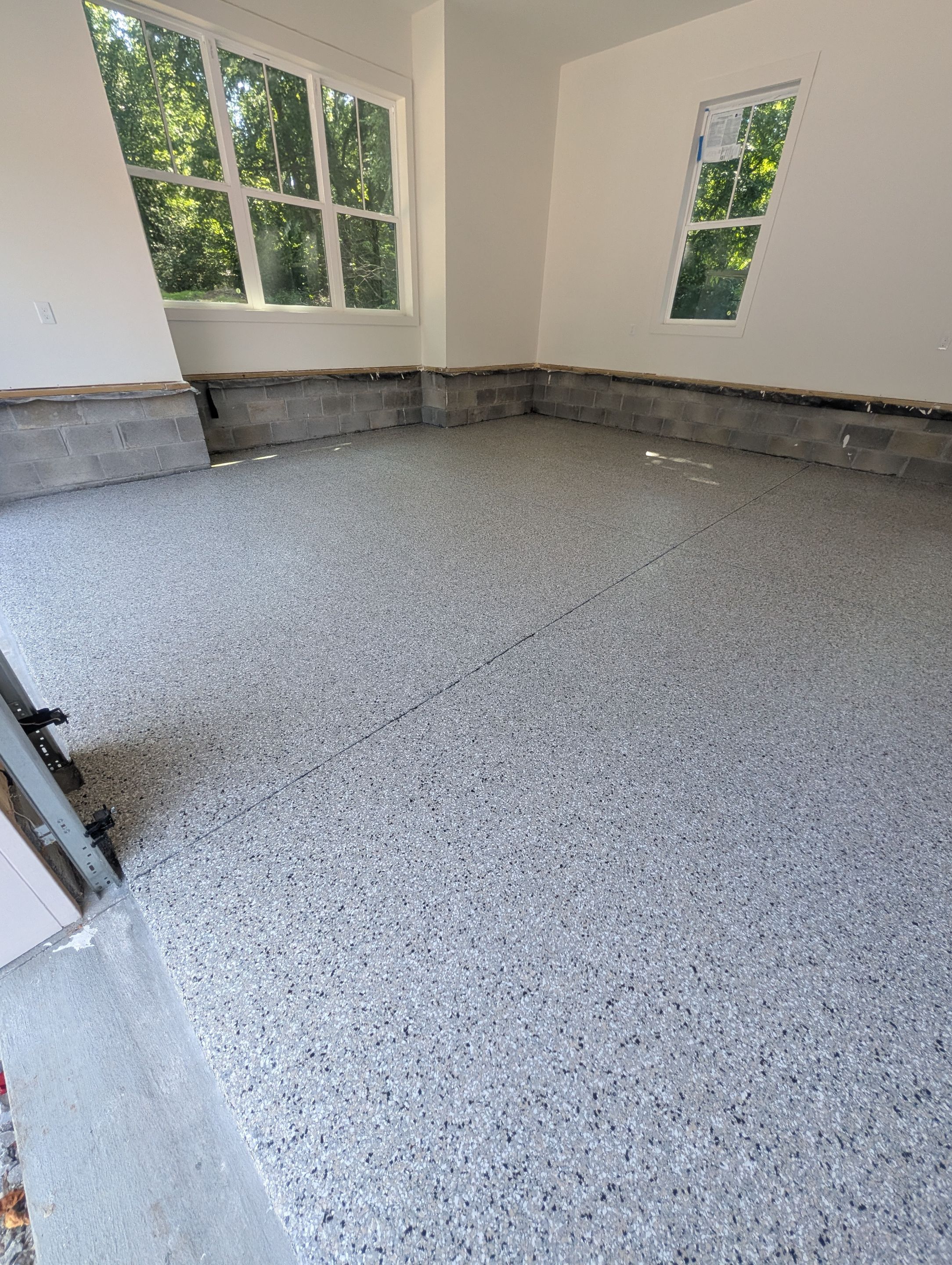 Garage Floor Coating using Cabin Fever by My Garage Floor Guys